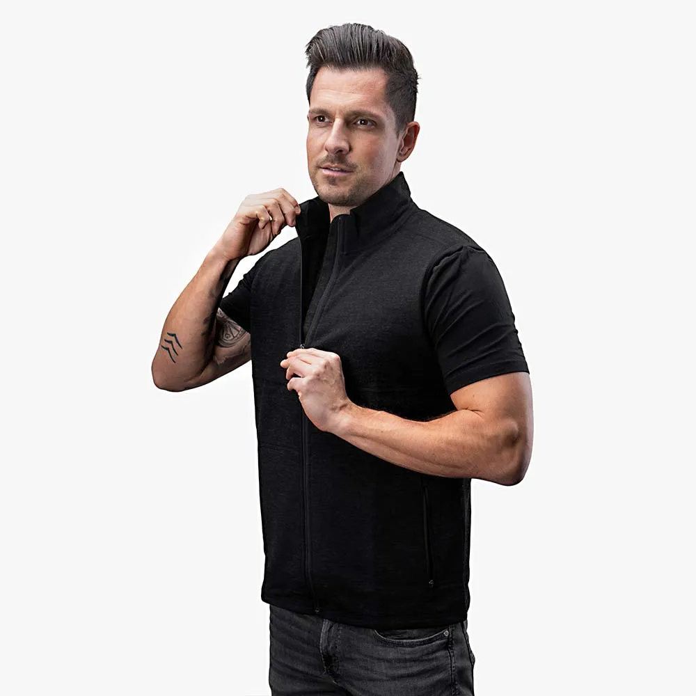 Merino Weste Herren  270 g/m2