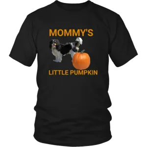 Mommy's Little Pumpkin Shirt - Tri Cavalier King Charles Spaniel