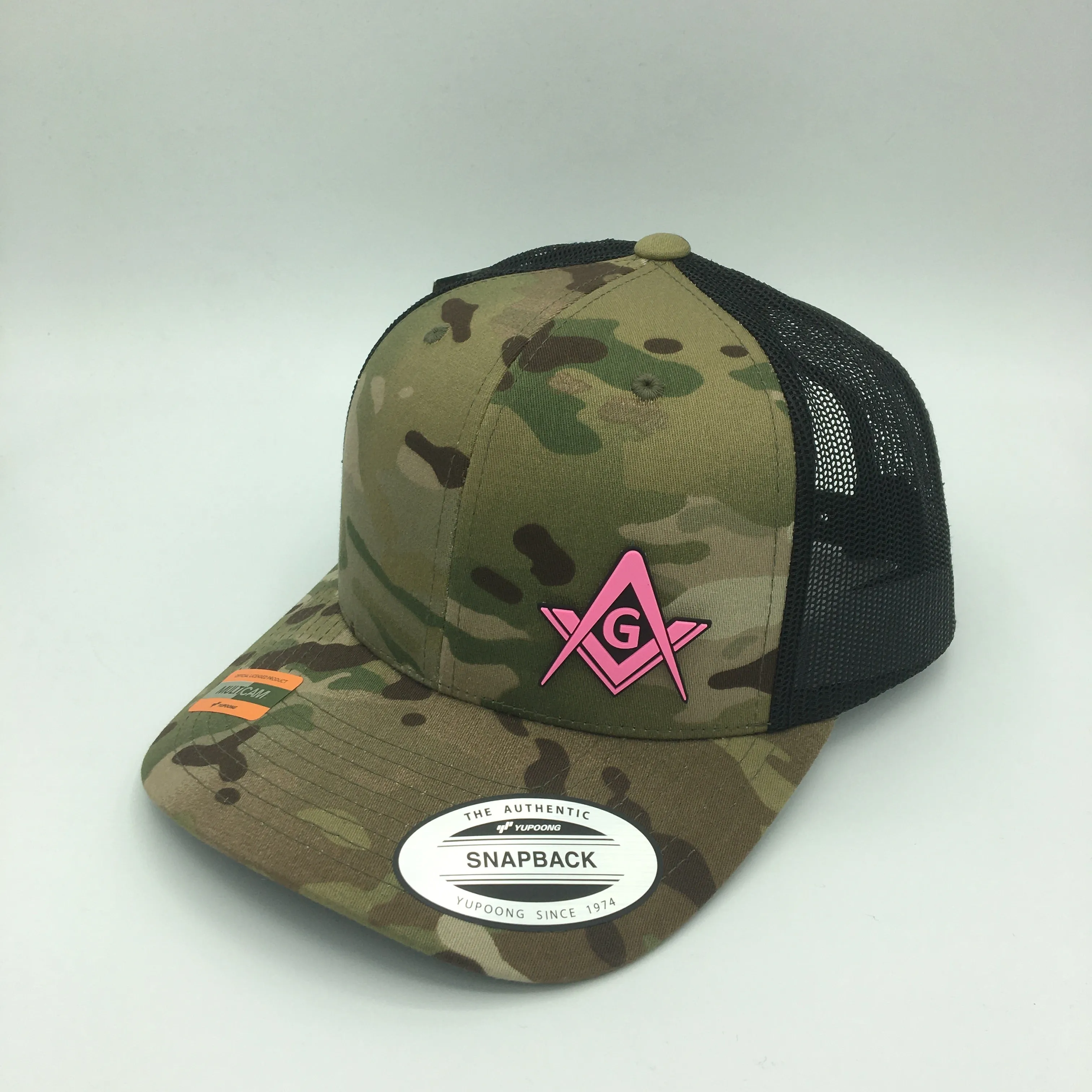 Multi Cam Green Camo caps