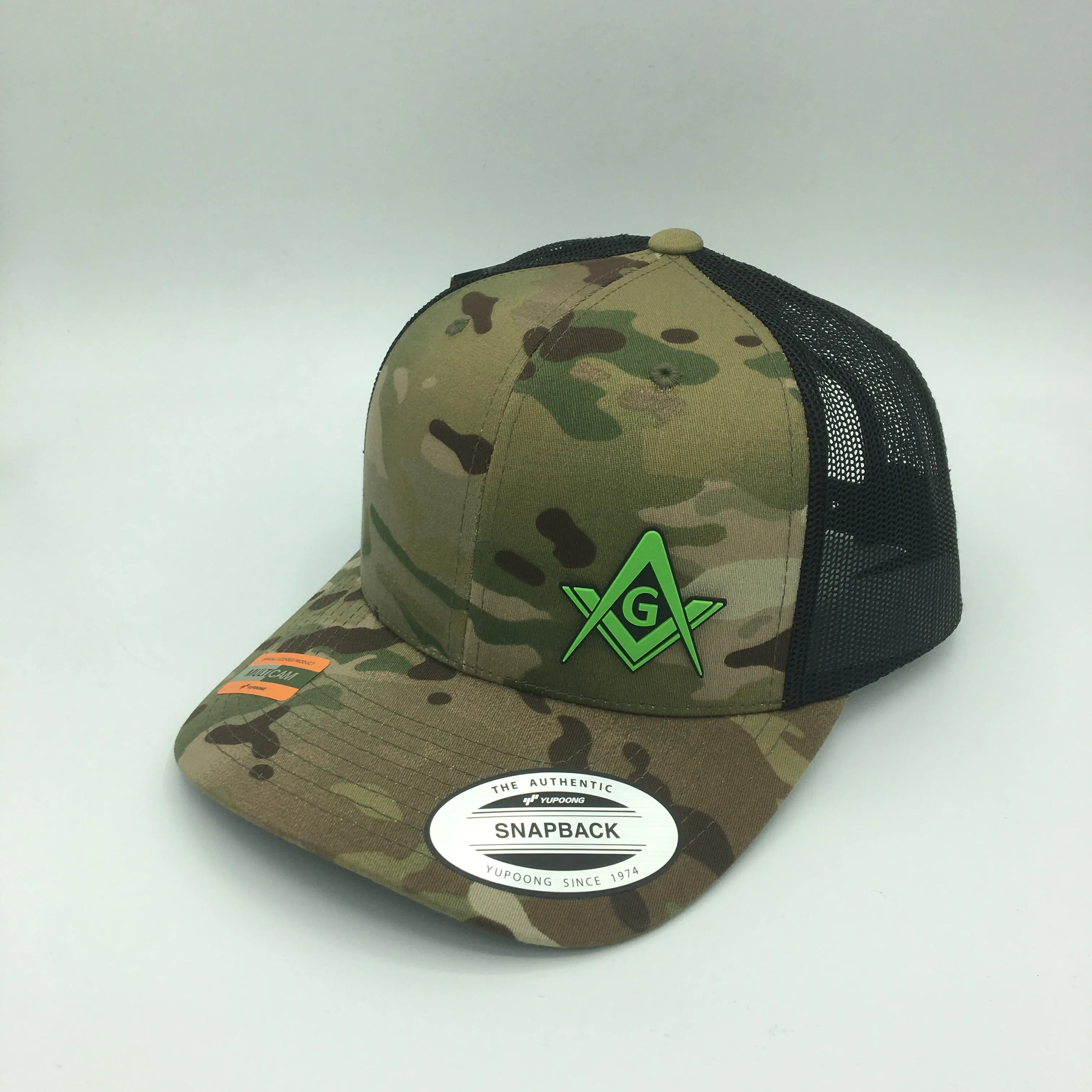 Multi Cam Green Camo caps
