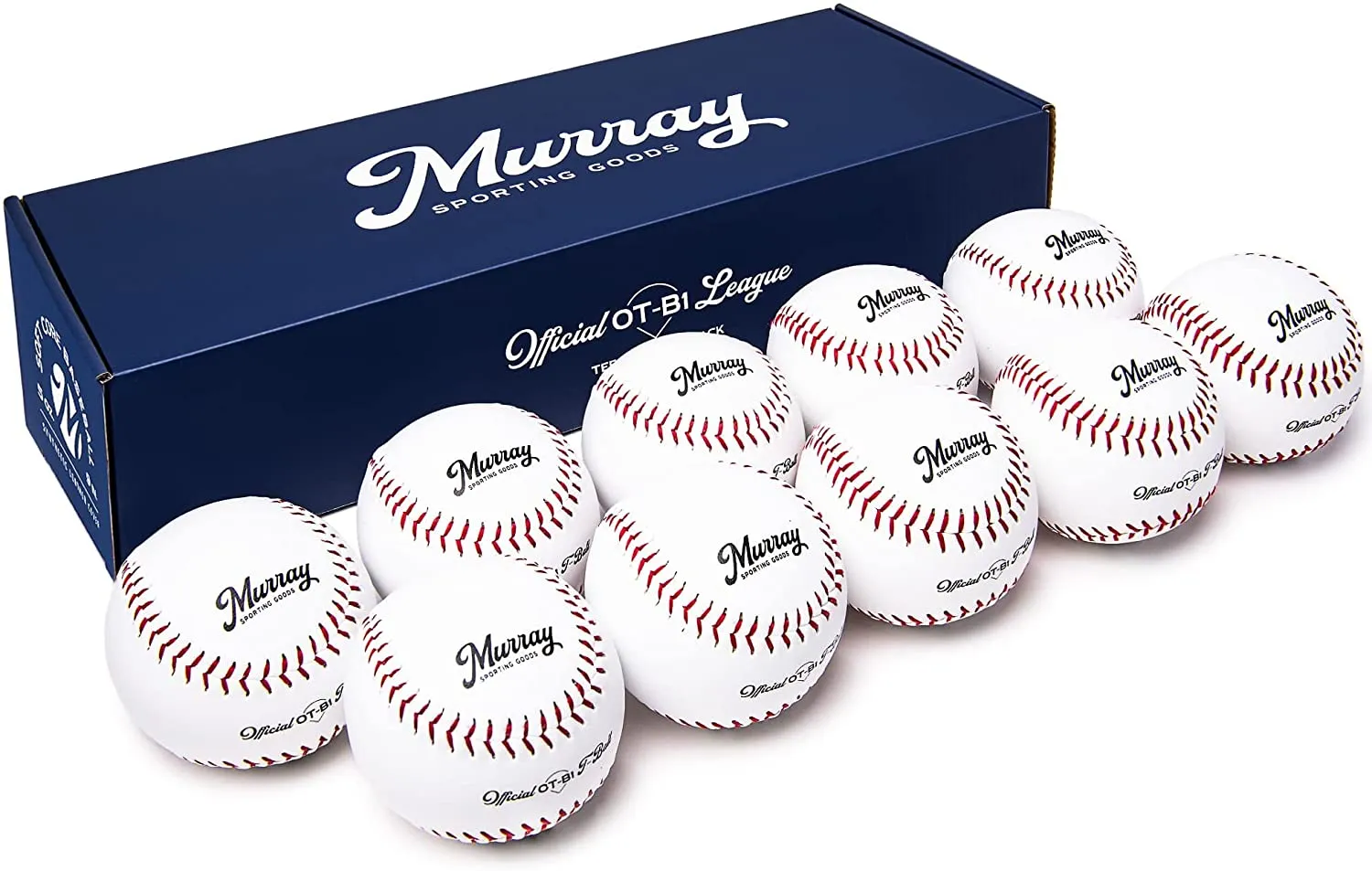 Murray Sporting Goods Official Tee Balls - Packs of 2, 5, 10 or 20