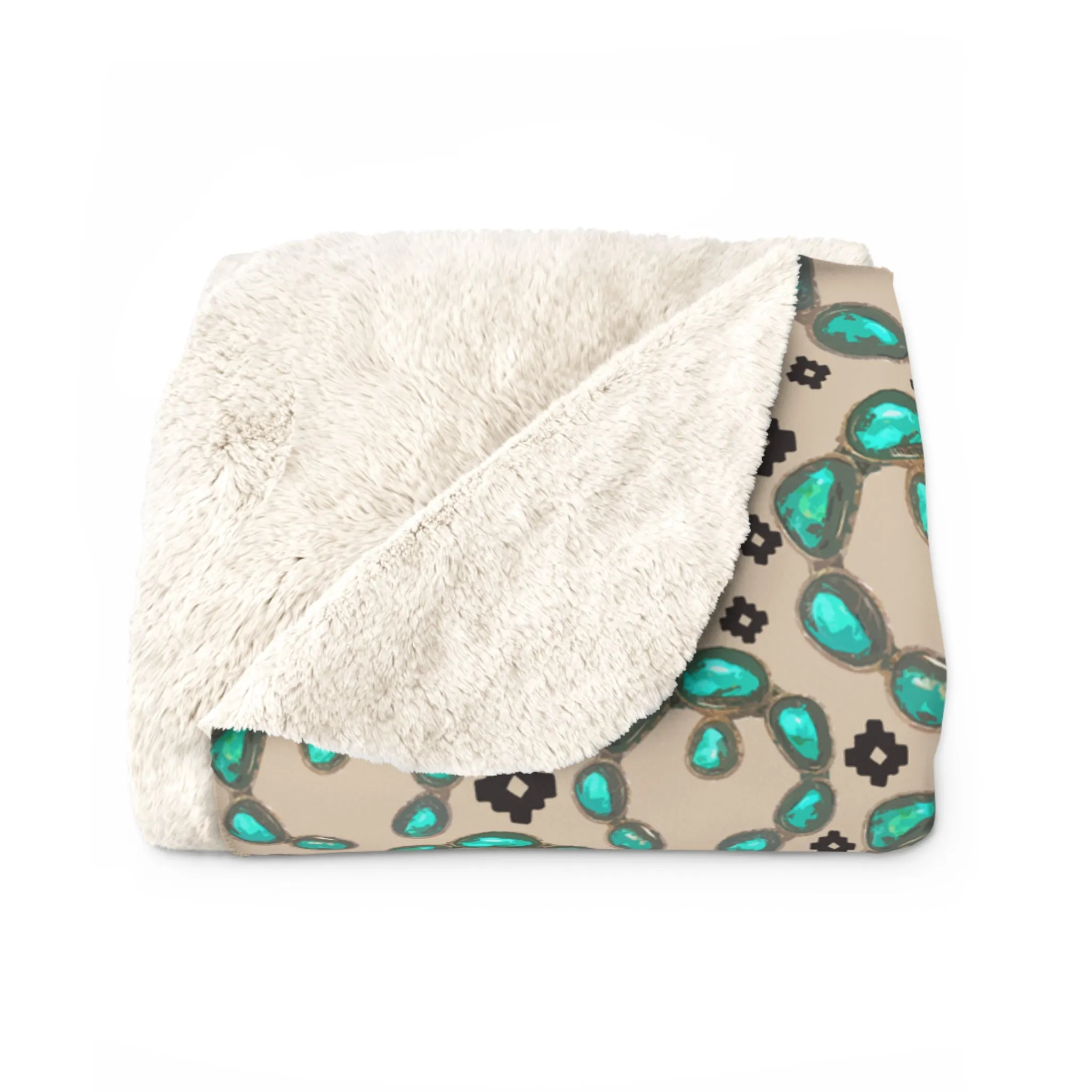 'Naja' Sherpa Fleece Blanket