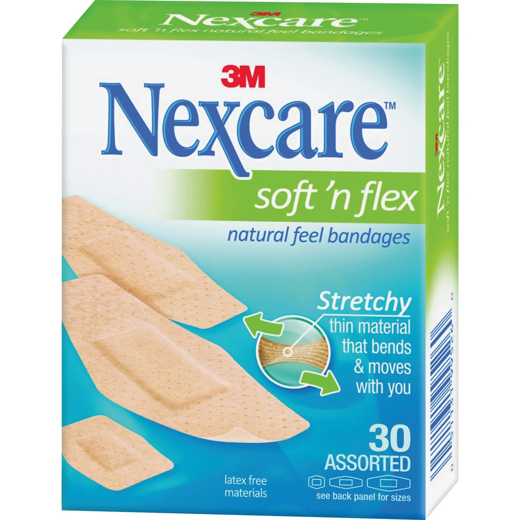 Nexcare Soft 'n Flex Bandages