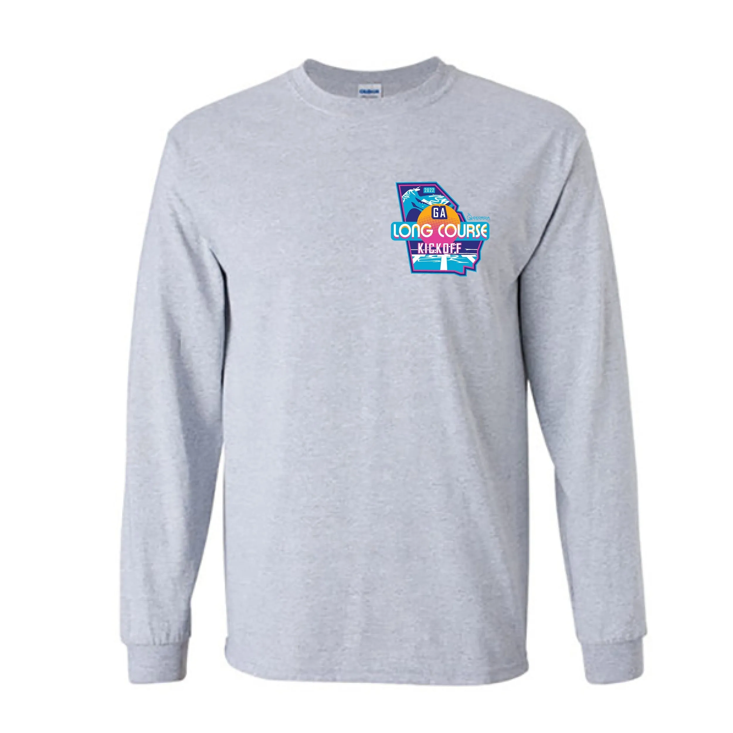 Next Level Long Sleeve Shirts GA Long Course Kickoff