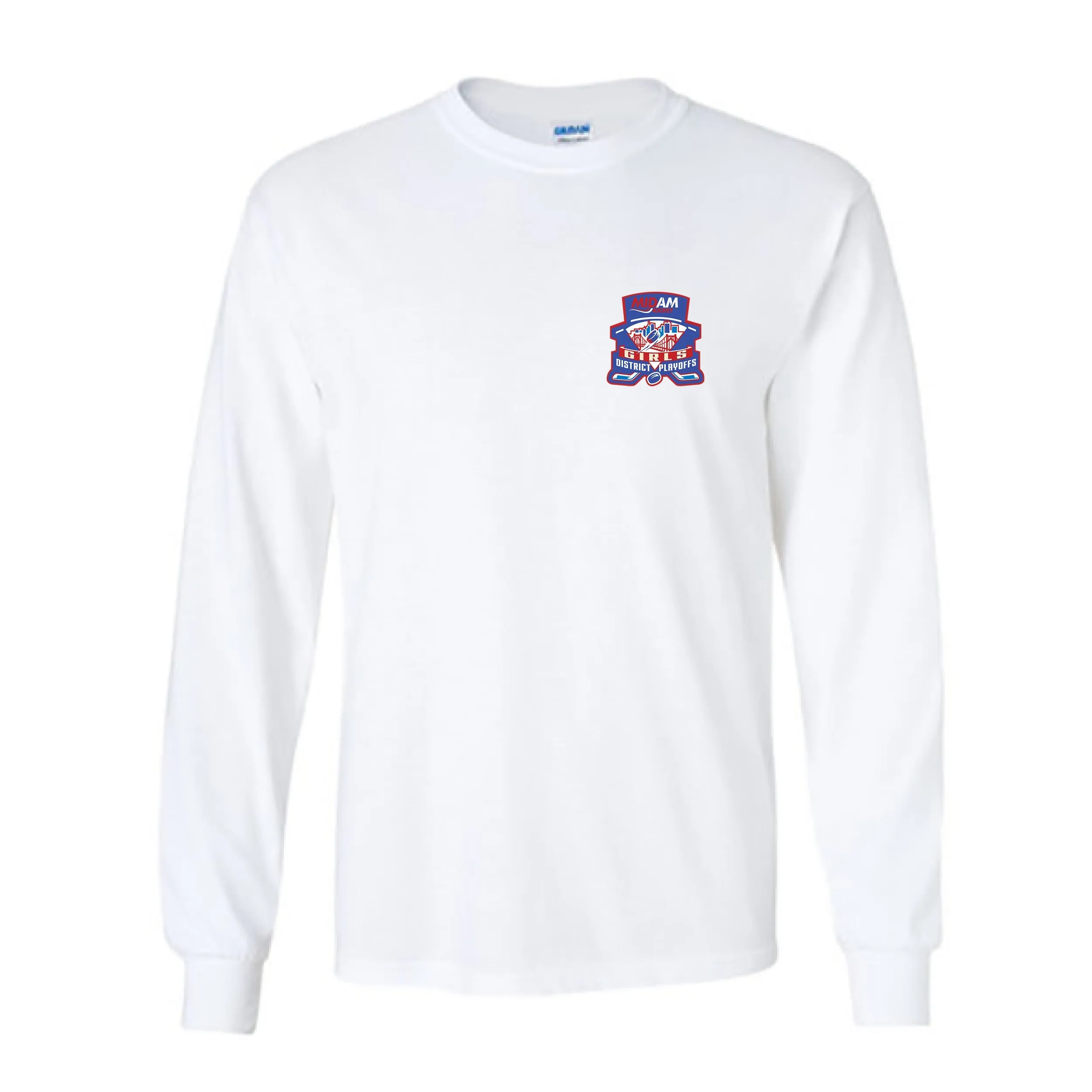 Next Level Long Sleeve Shirts Midam Hockey Girls District Playoffs