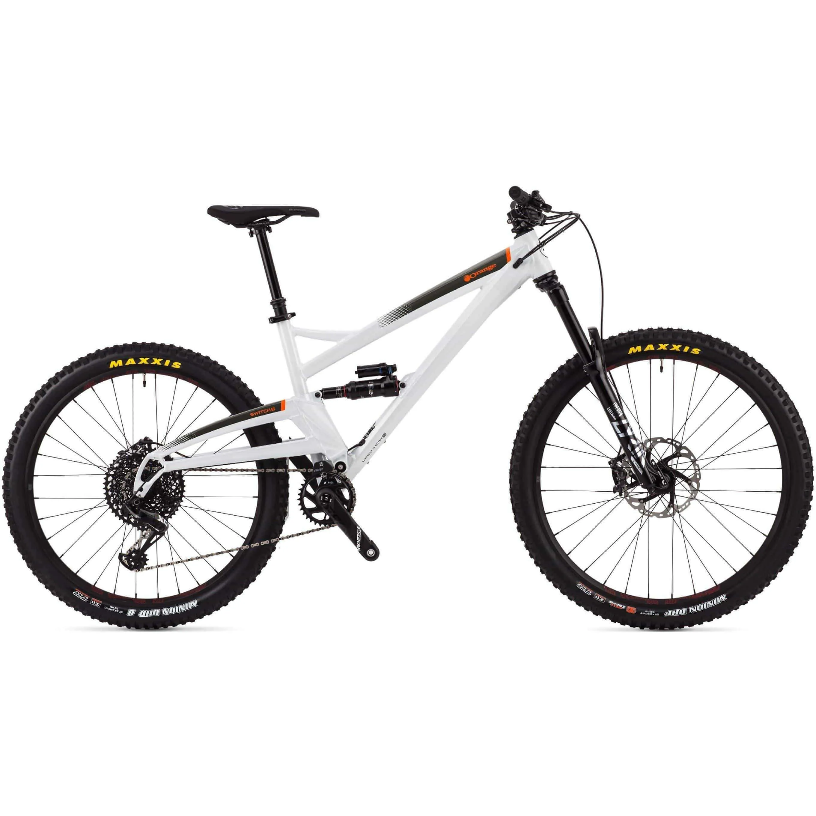 Orange Switch 6 RS Mountain Bike 2021 - White