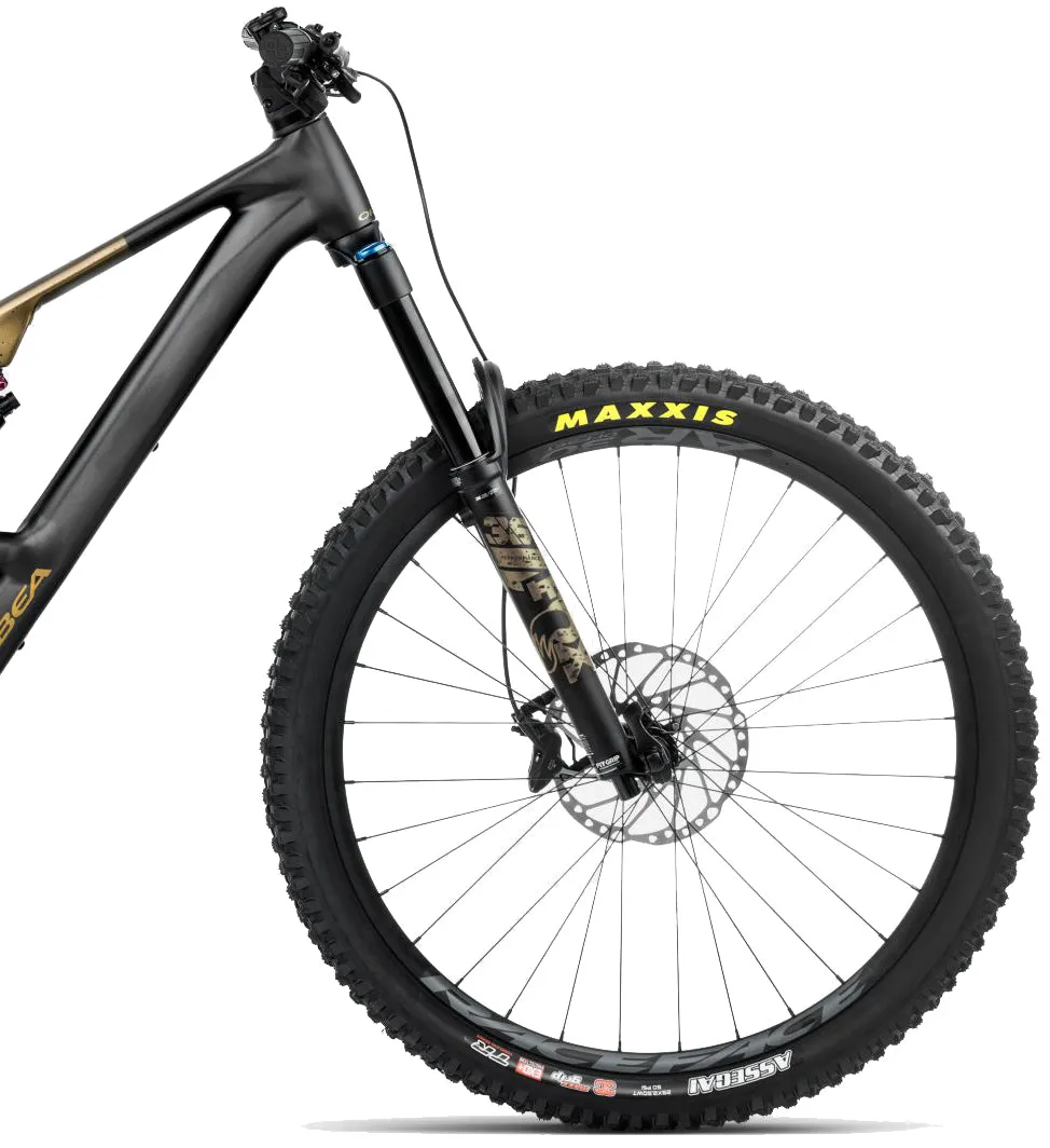 Orbea Rise LT H10 Alloy Electric Full Suspension Mountain Bike 2025 - Diamond Black