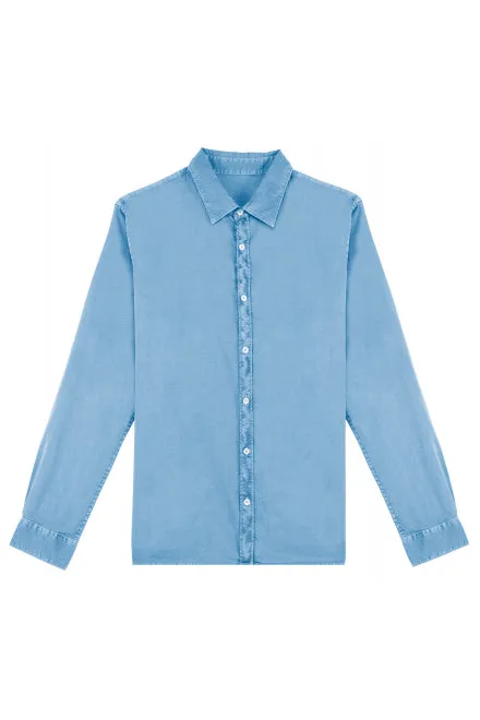 Organic Washed Long Sleeve Shirt