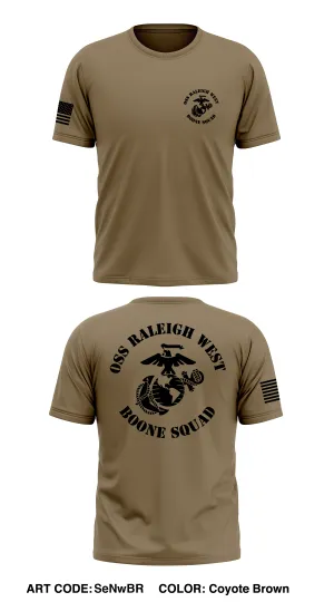 OSS Raleigh West Boone Squad Store 1 Core Men's SS Performance Tee - SeNwBR