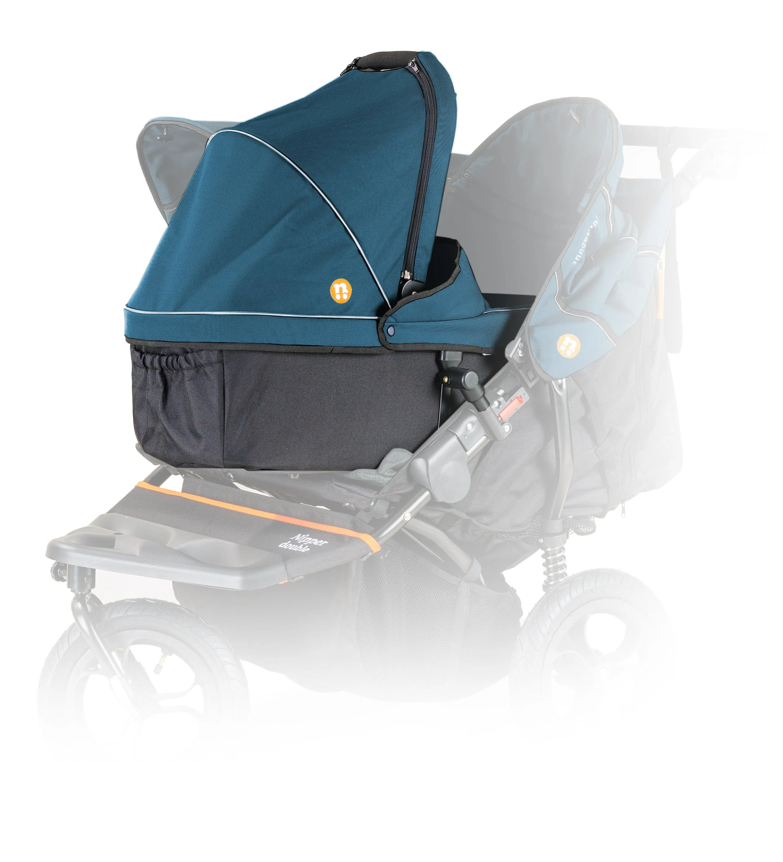 Out n About Nipper Double Duo Essentials Bundle in Highland Blue