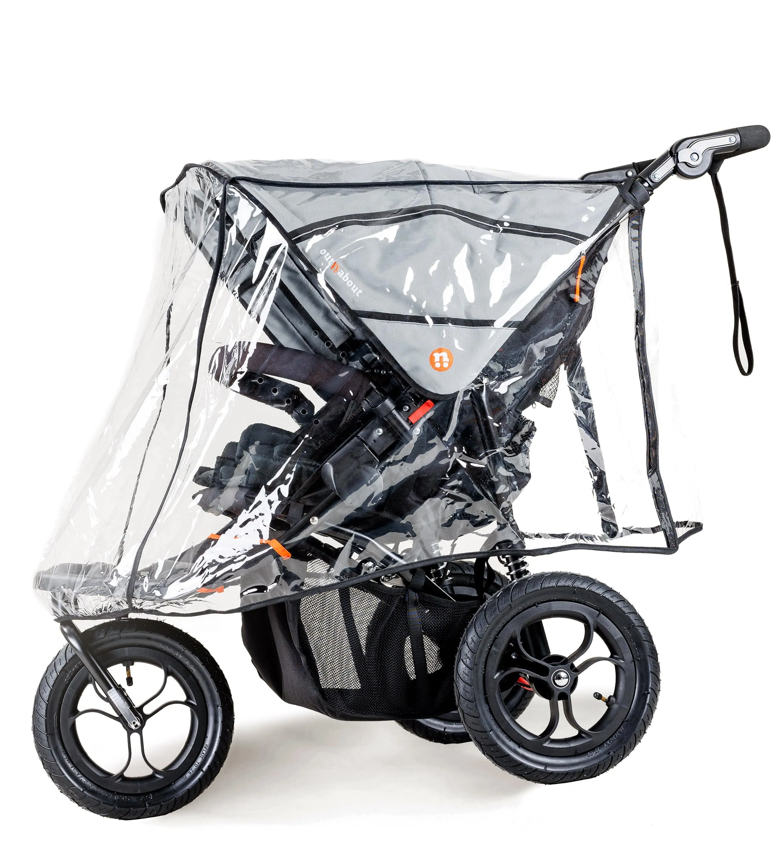 Out n About Nipper Double Duo Essentials Kit in Rock Salt Grey