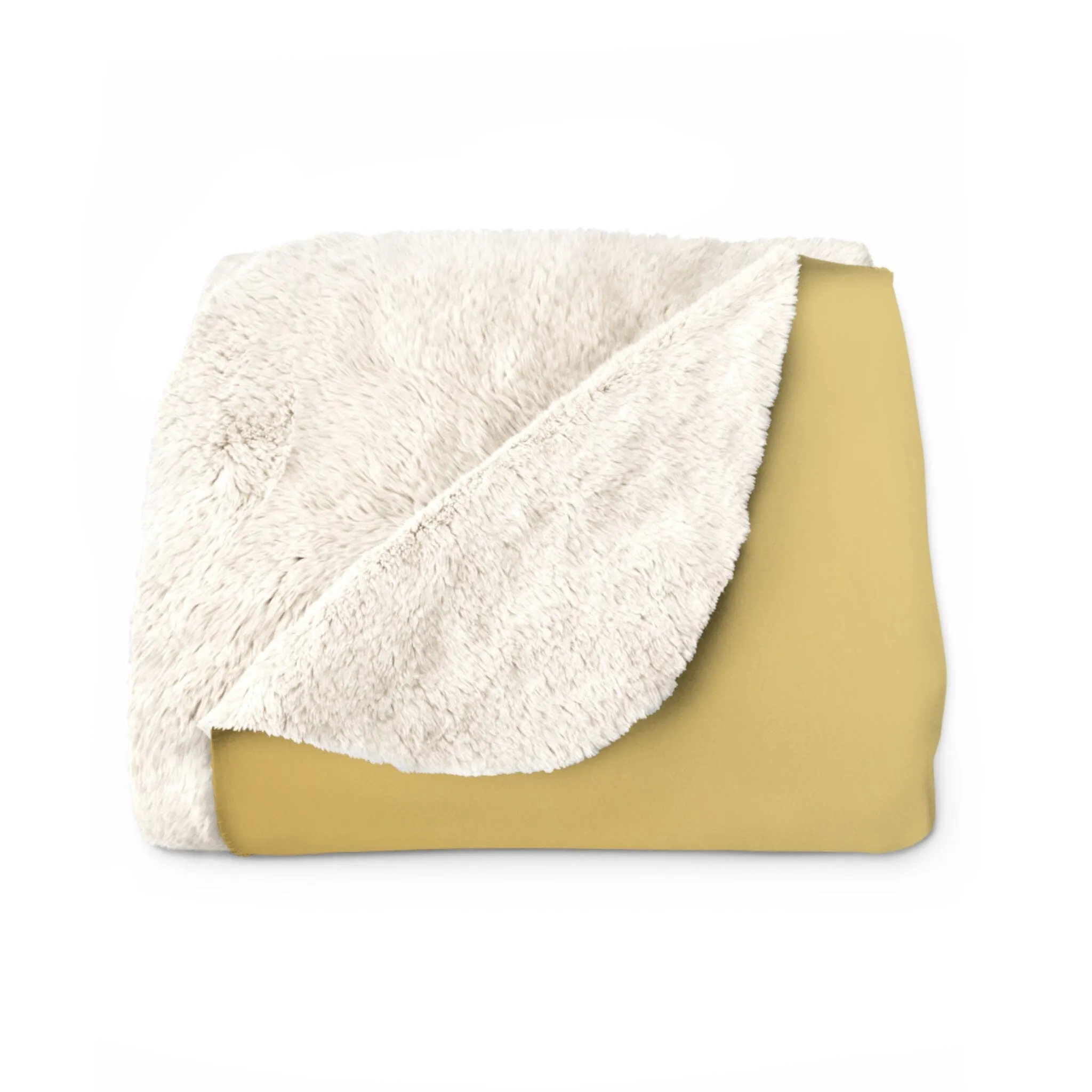 Personalized Blue and Gold Graduation Sherpa Fleece Blanket
