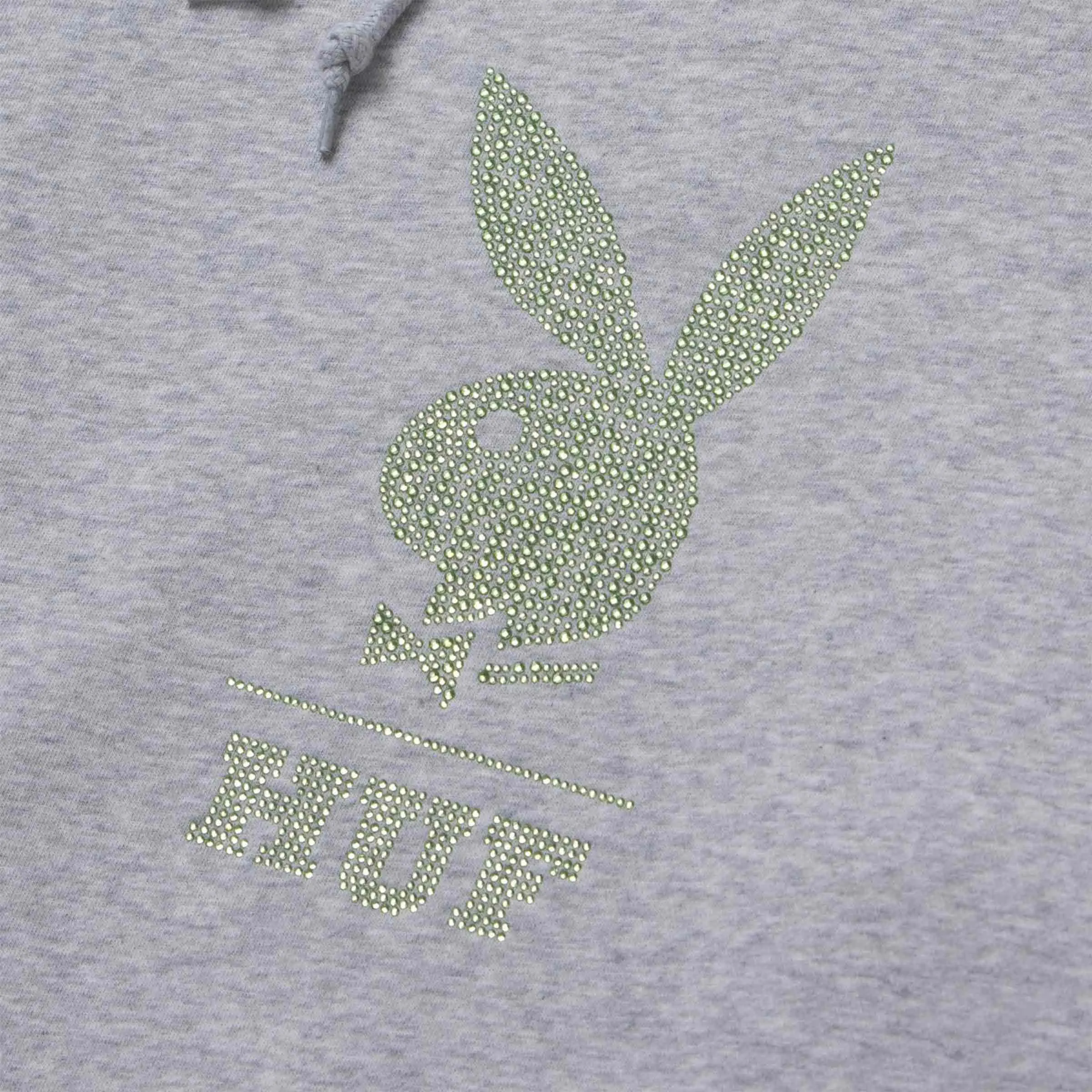 PLAYBOY RHINESTONE PULLOVER HOODIE
