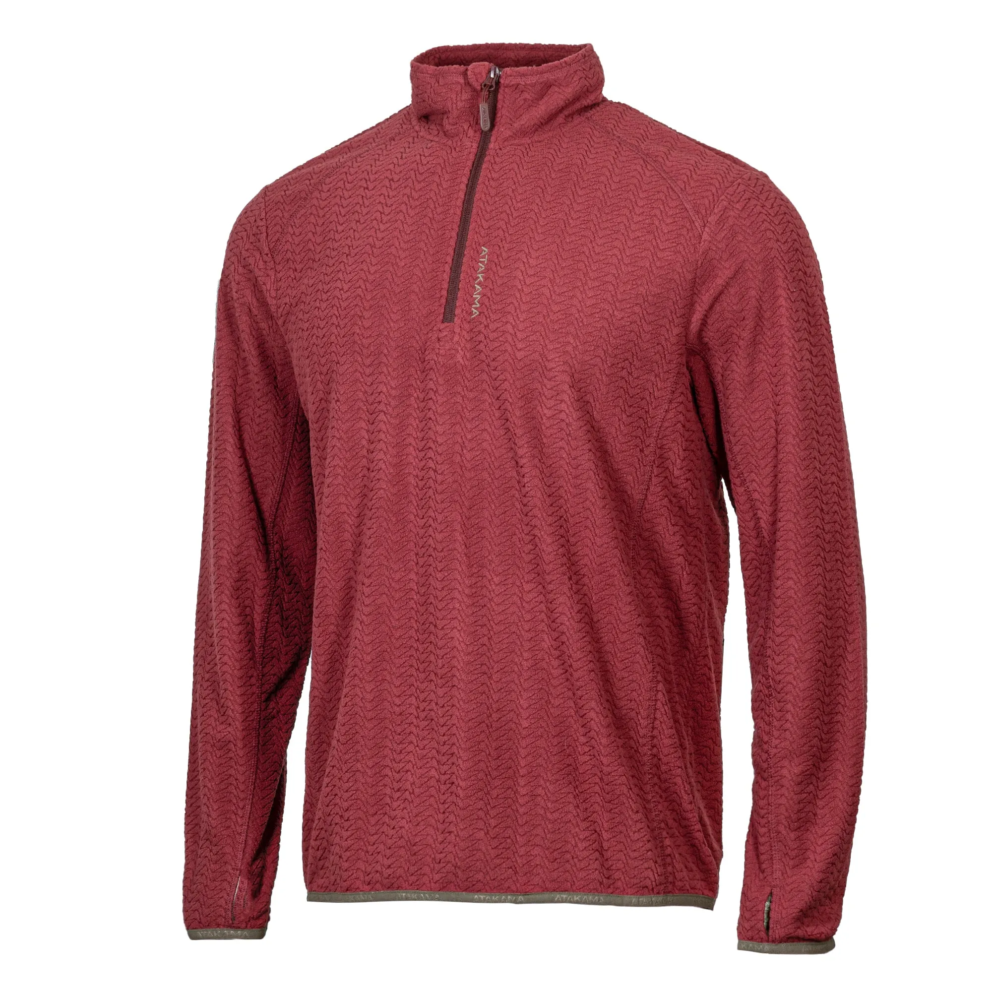 Polar fleece ultraligero 1/4-Zip hombre Volca Atakama Outdoor