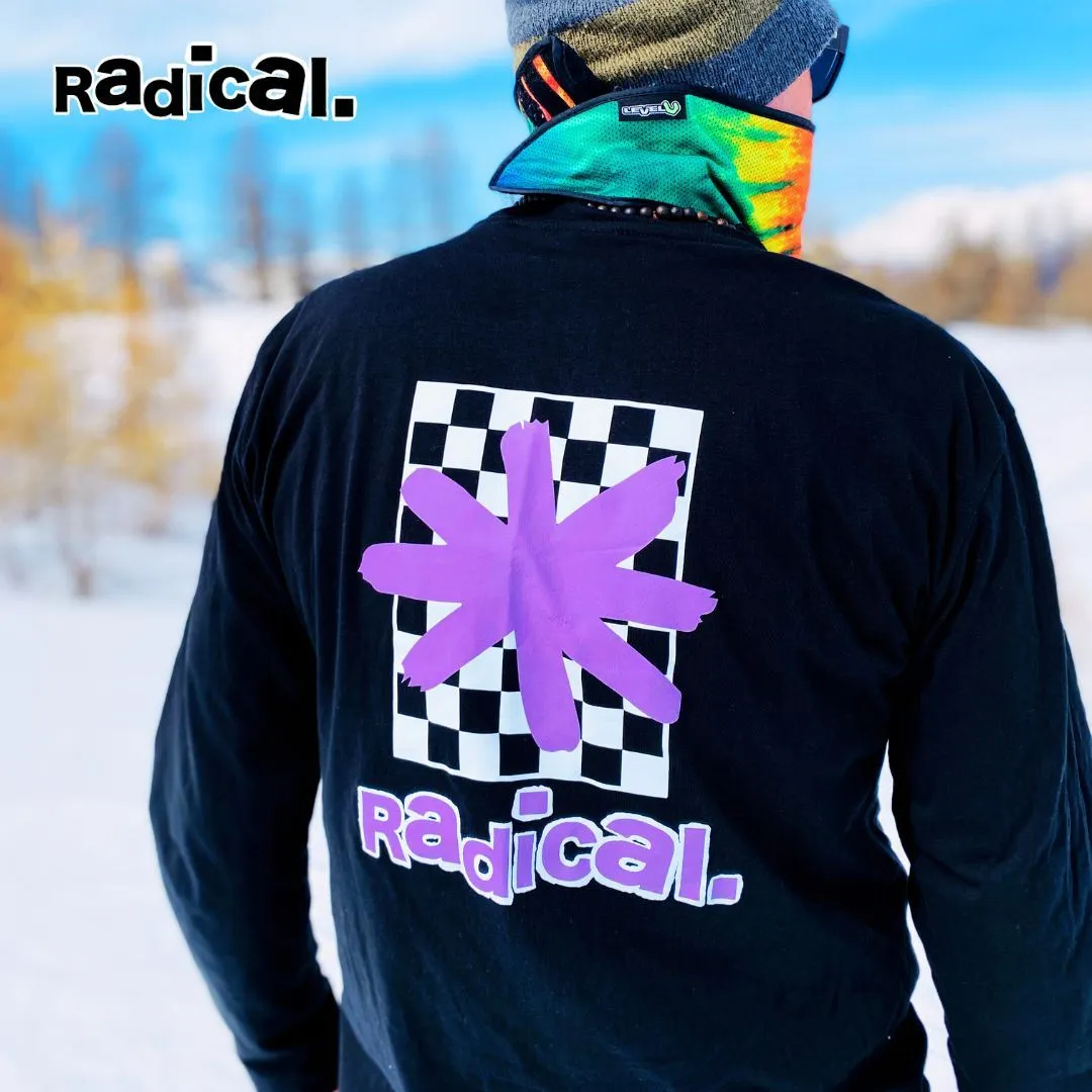 Radical. So Rad unisex Long Sleeve T-shirt - Black
