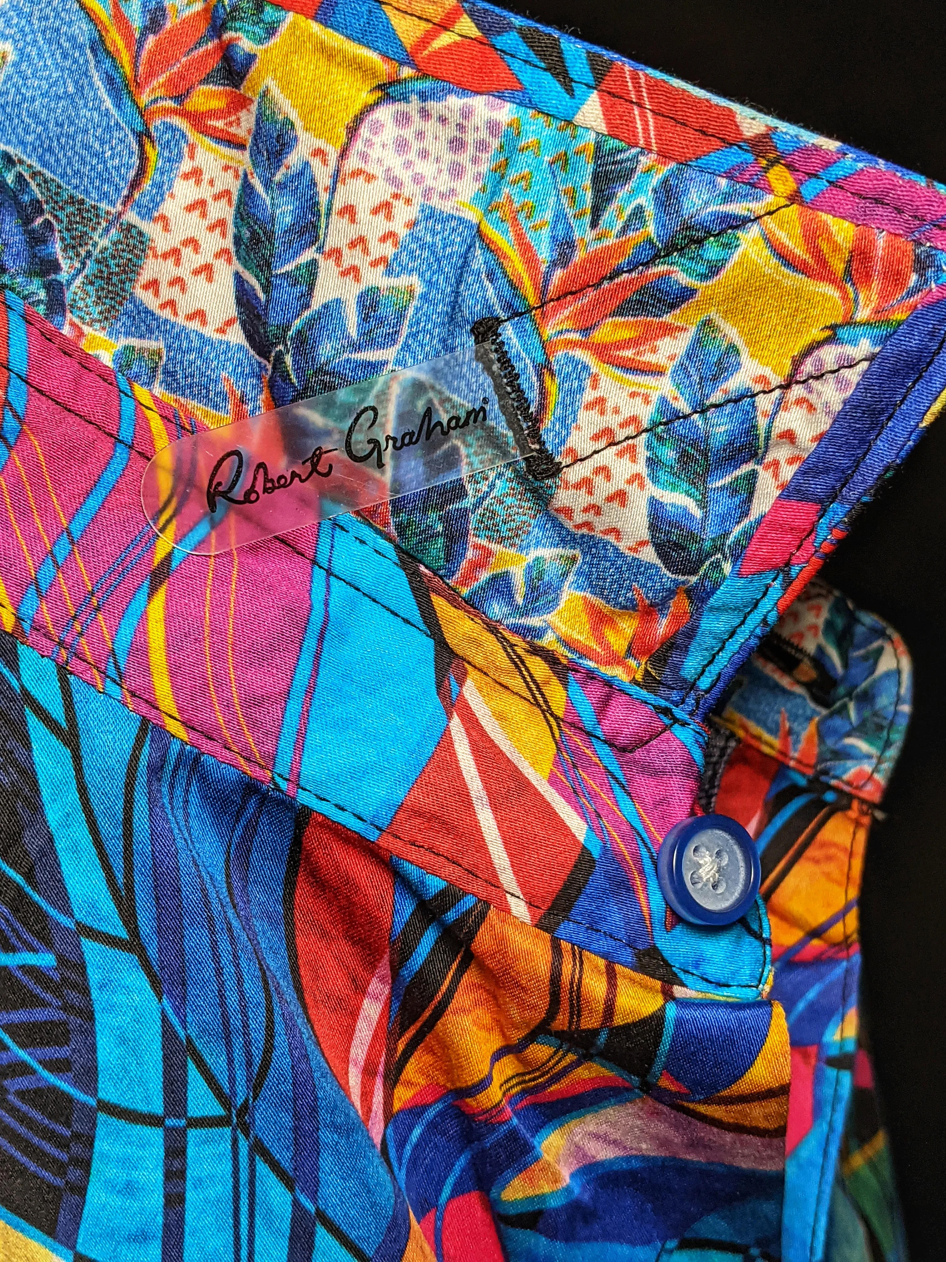 Robert Graham Billings Long Sleeve Colorful Shirt Size XL
