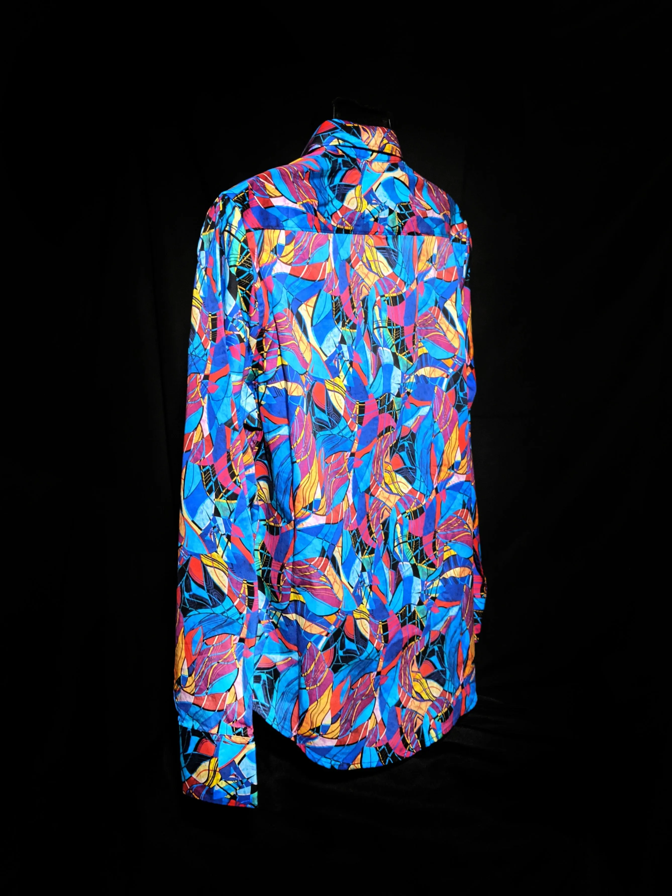 Robert Graham Billings Long Sleeve Colorful Shirt Size XL