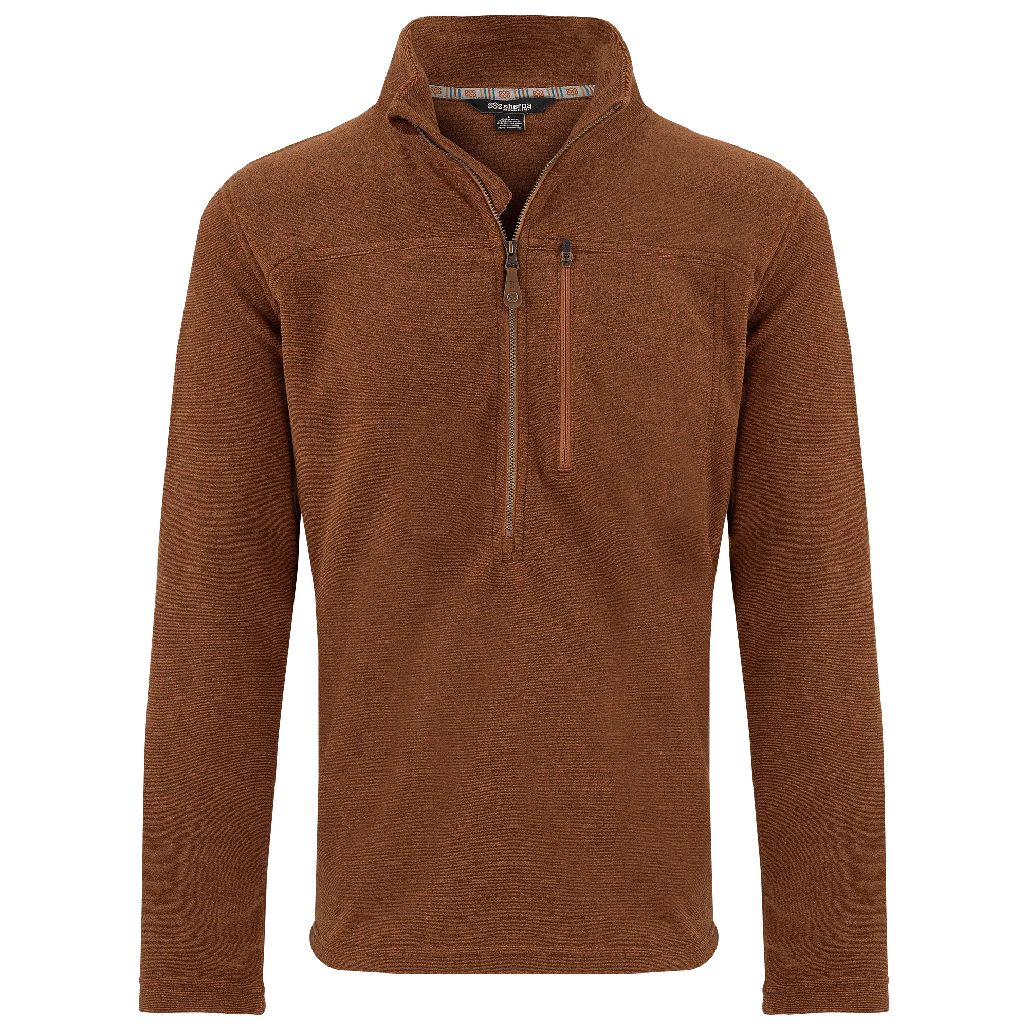 Rolpa Eco Quarter Zip - Curry