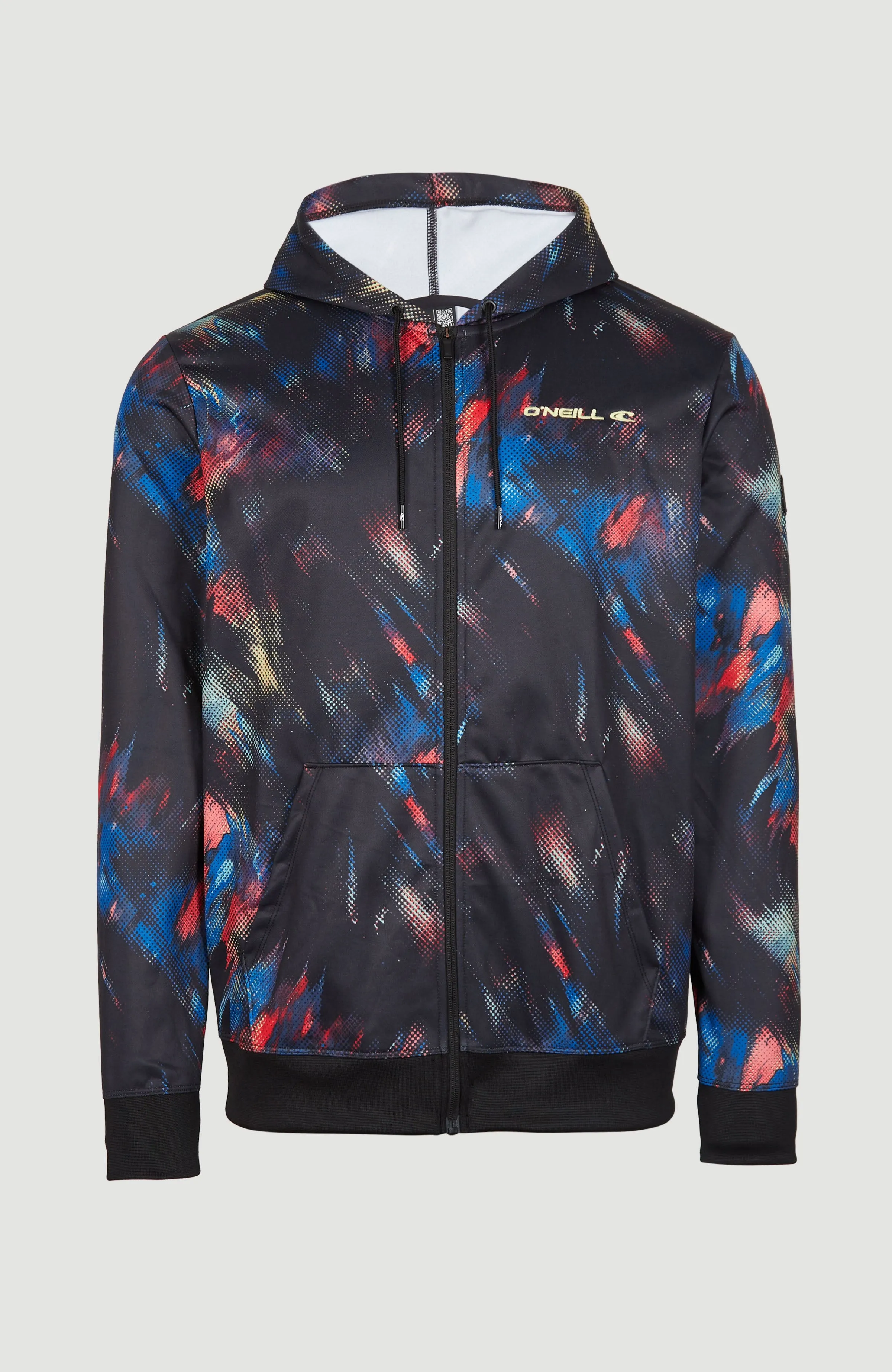 Rutile Fleece Jacke | Black Future Fade