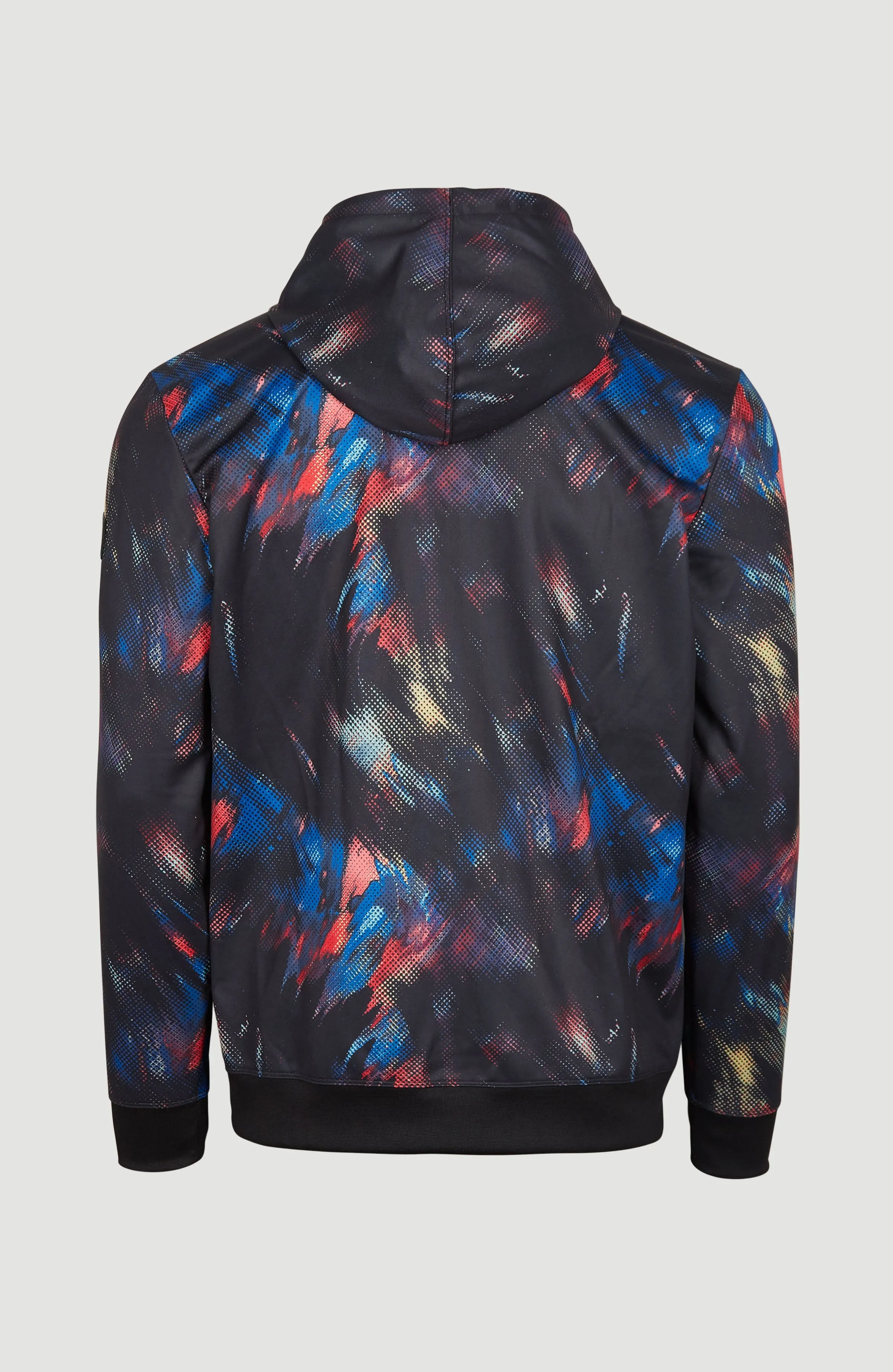 Rutile Fleece Jacke | Black Future Fade