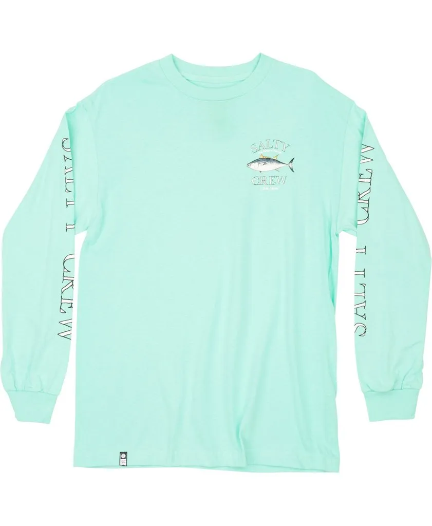 Salty Crew Big Blue Long Sleeve Tee - Seafoam