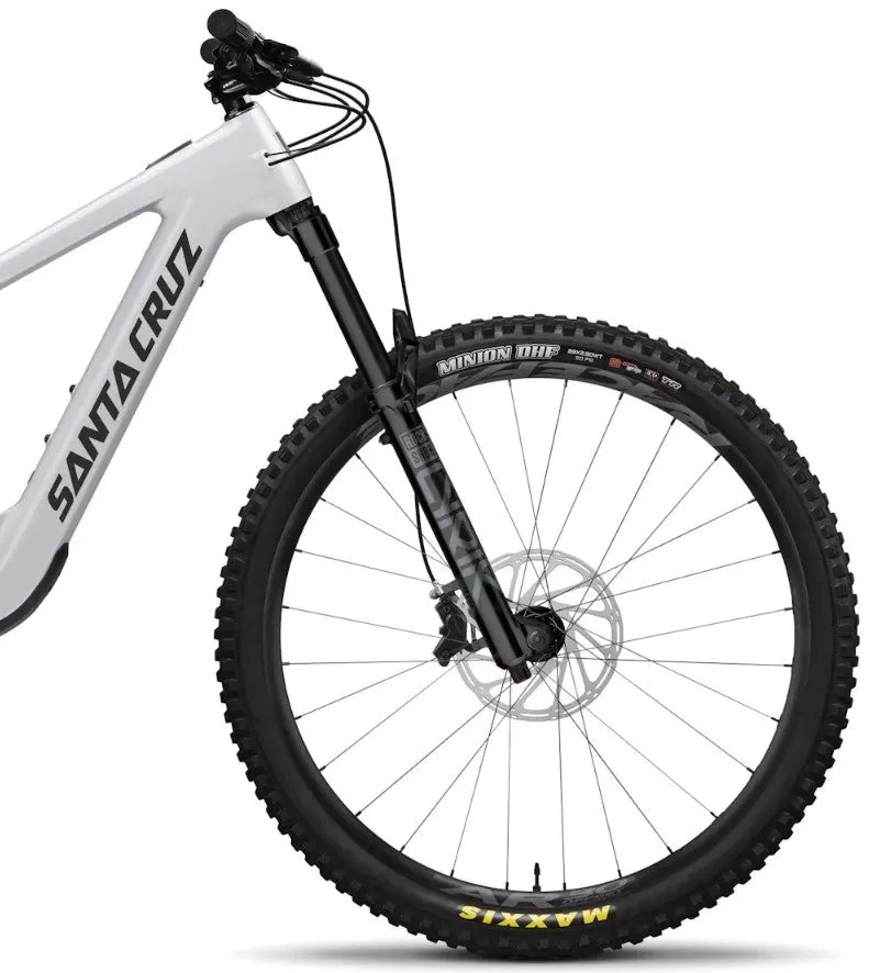 Santa Cruz Heckler SL S Electric Carbon Mountain Bike 2024 - Matte Silver