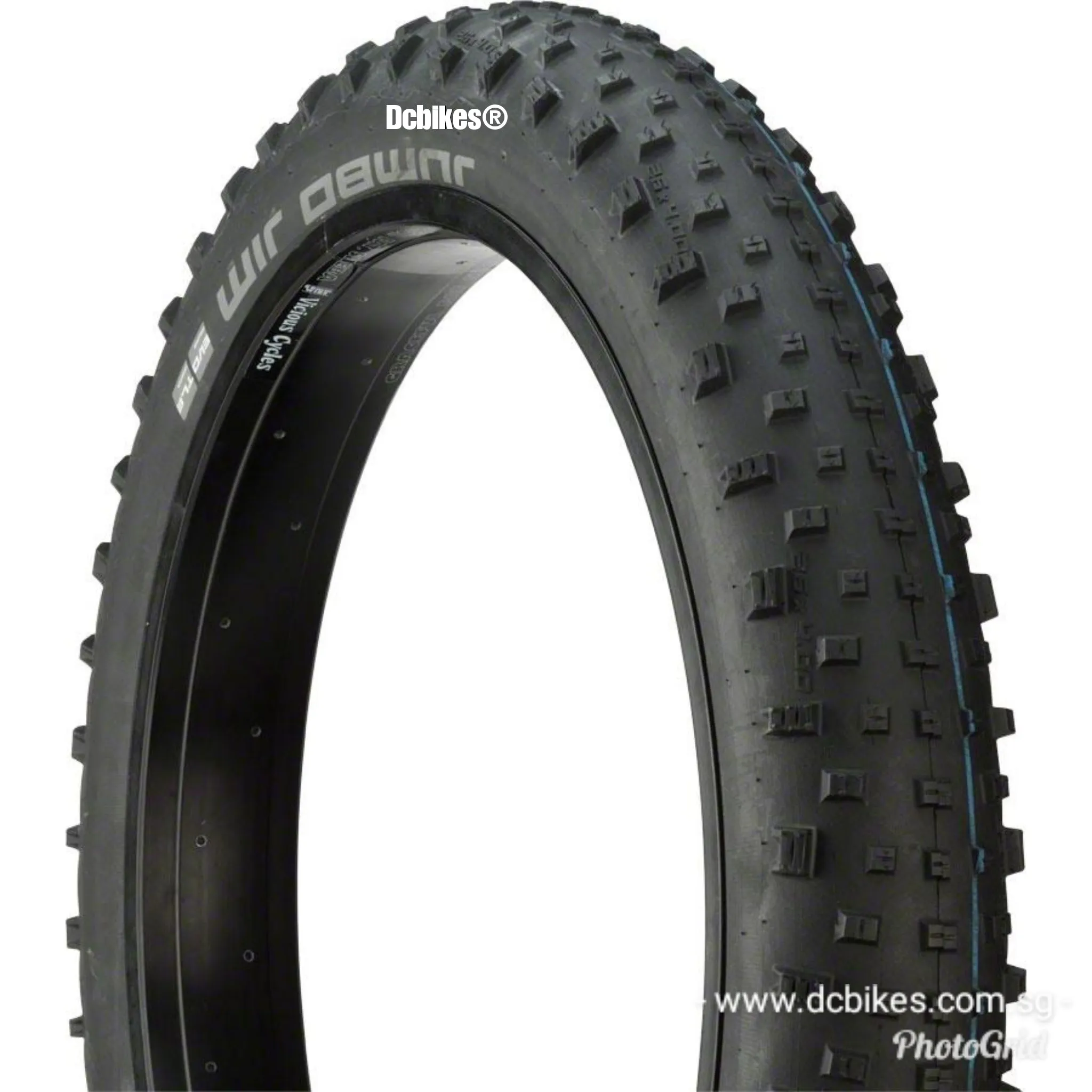 Schwalbe 26 X 4.0" | 4.4" | 4.8" Jumbo Jim SnakeSkin Addix Speedgrip Tubeless Ready Fat Bike Folding Tyres (1 Tire)