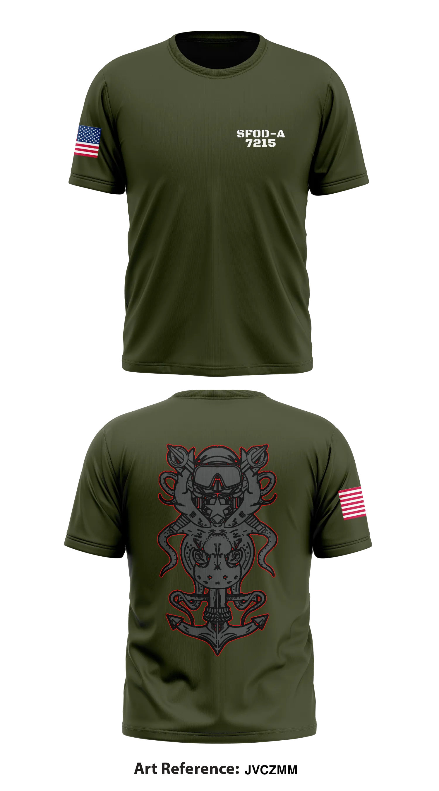 SFOD-A 7215 Core Men's SS Performance Tee - jvcZmM
