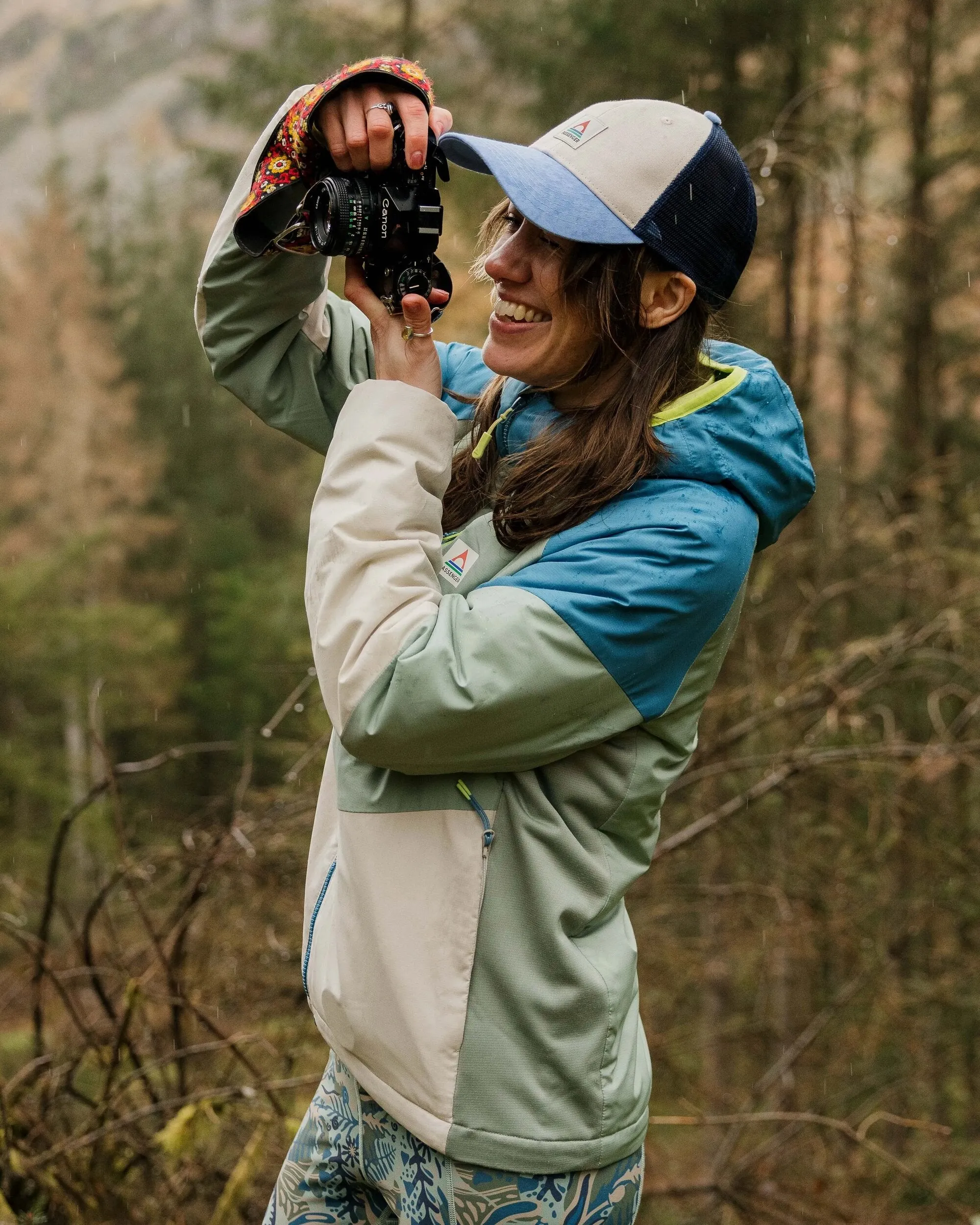 Shasta Lightweight Recycled Thermore® Insulated Jacket - Pistachio/Blue Steel