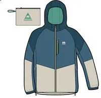 Shasta Lightweight Recycled Thermore® Insulated Jacket - Tidal Blue/Blue Steel/Birch