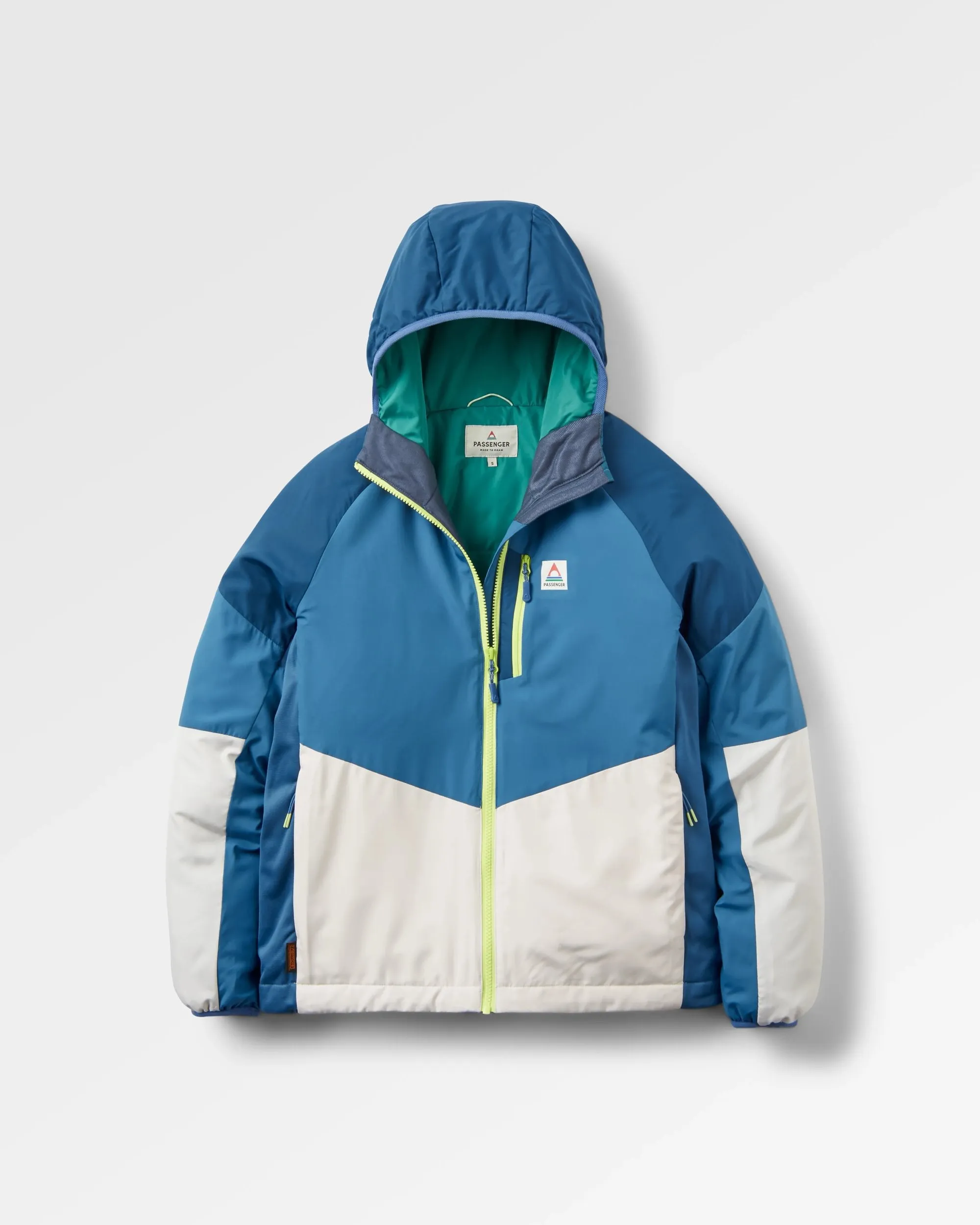 Shasta Lightweight Recycled Thermore® Insulated Jacket - Tidal Blue/Blue Steel/Birch