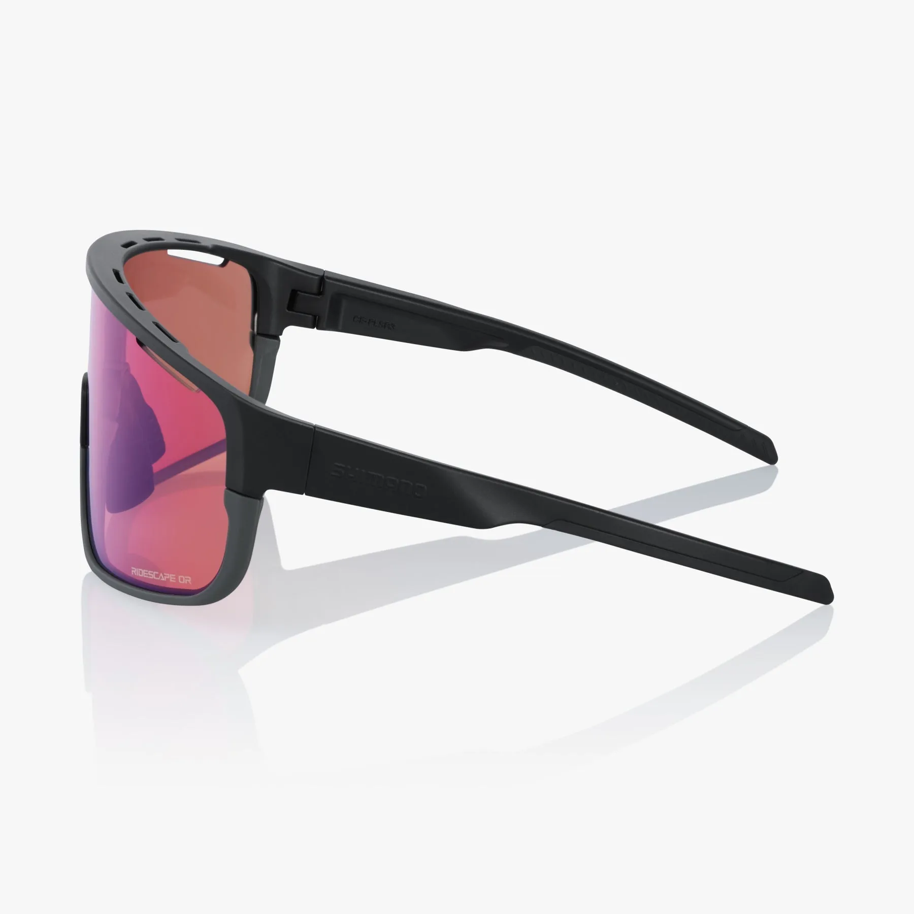 Shimano Pulsar RS Sunglasses, Matte Black Frame With RideScape Off-Road Lens