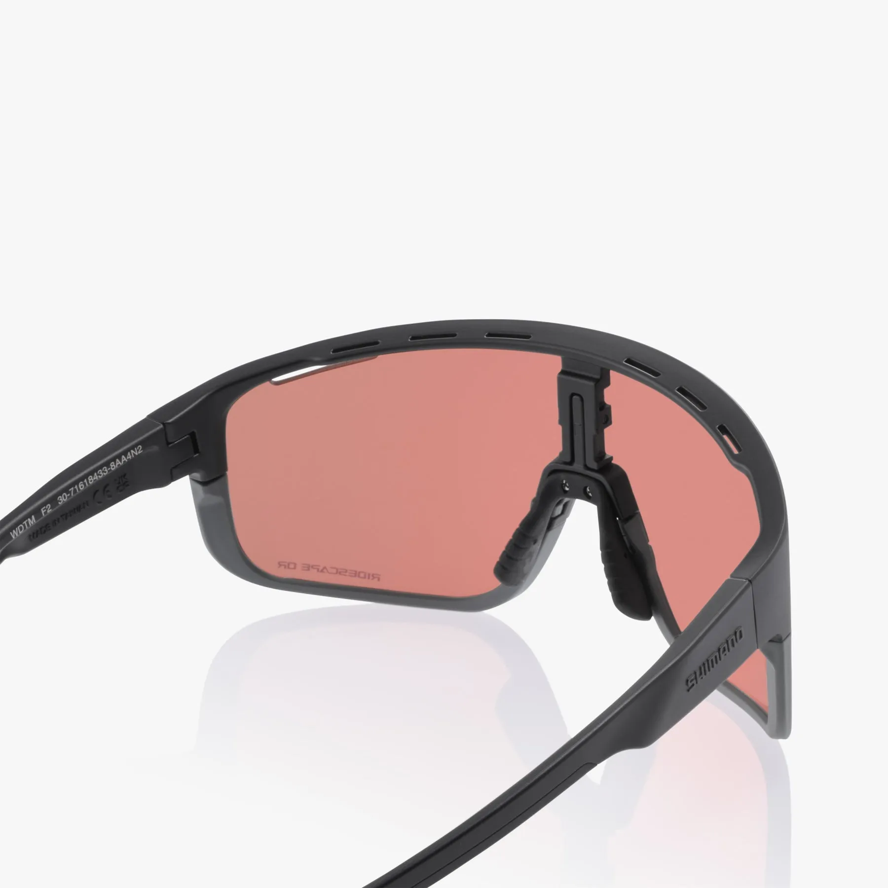Shimano Pulsar RS Sunglasses, Matte Black Frame With RideScape Off-Road Lens