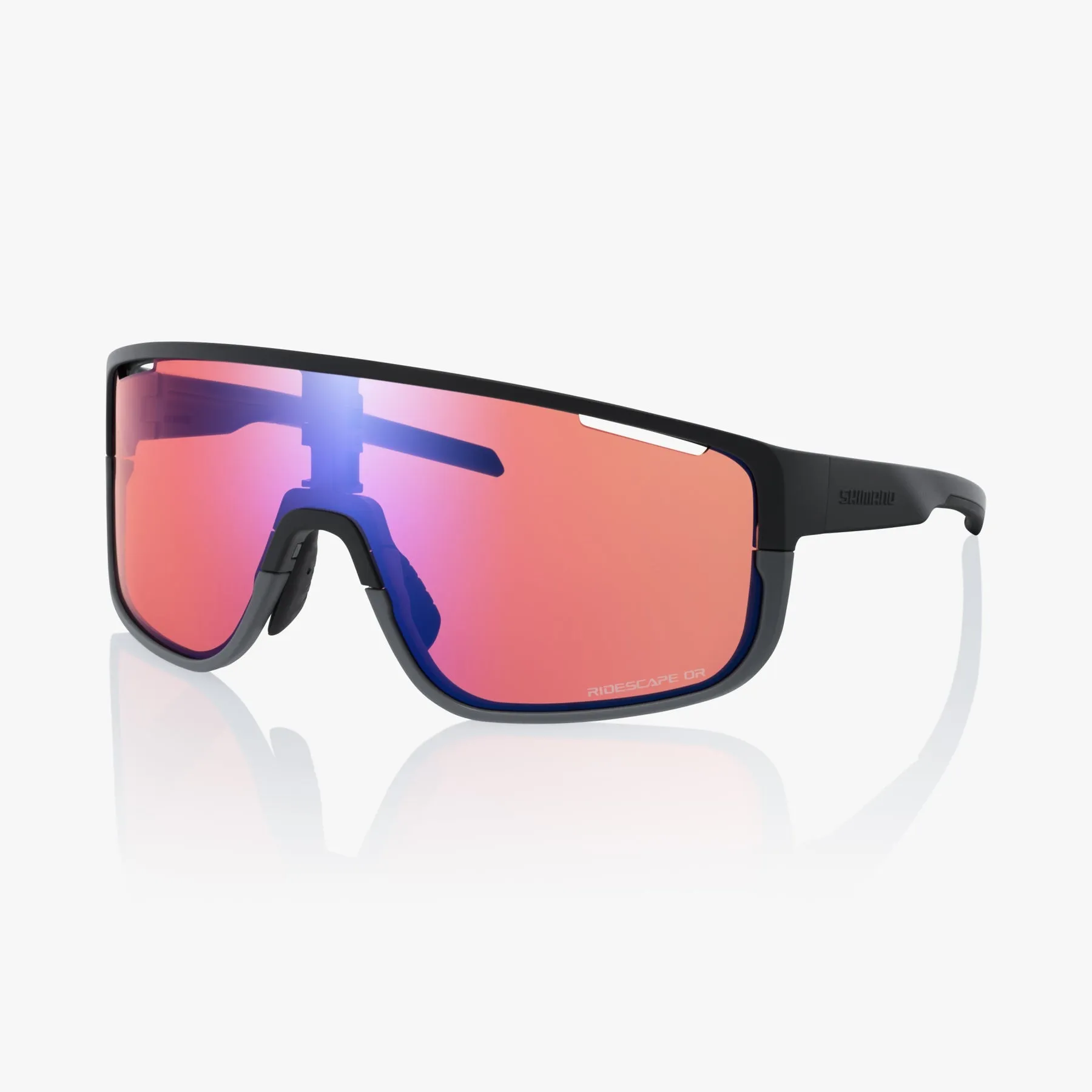 Shimano Pulsar RS Sunglasses, Matte Black Frame With RideScape Off-Road Lens