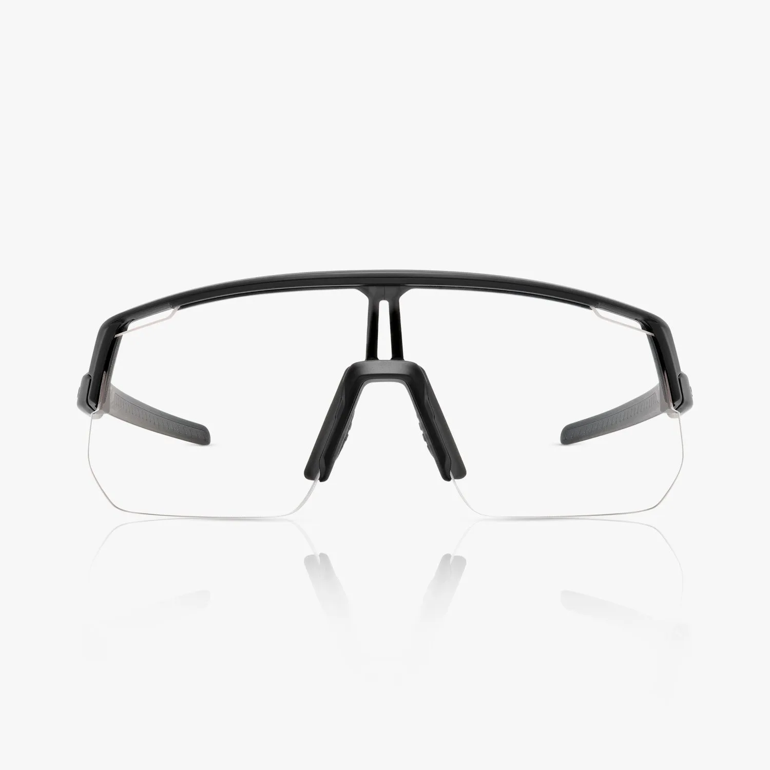 Shimano Technium L Sunglasses — Matte Black Frame / RIDESCAPE Road Lens and Clear Spare