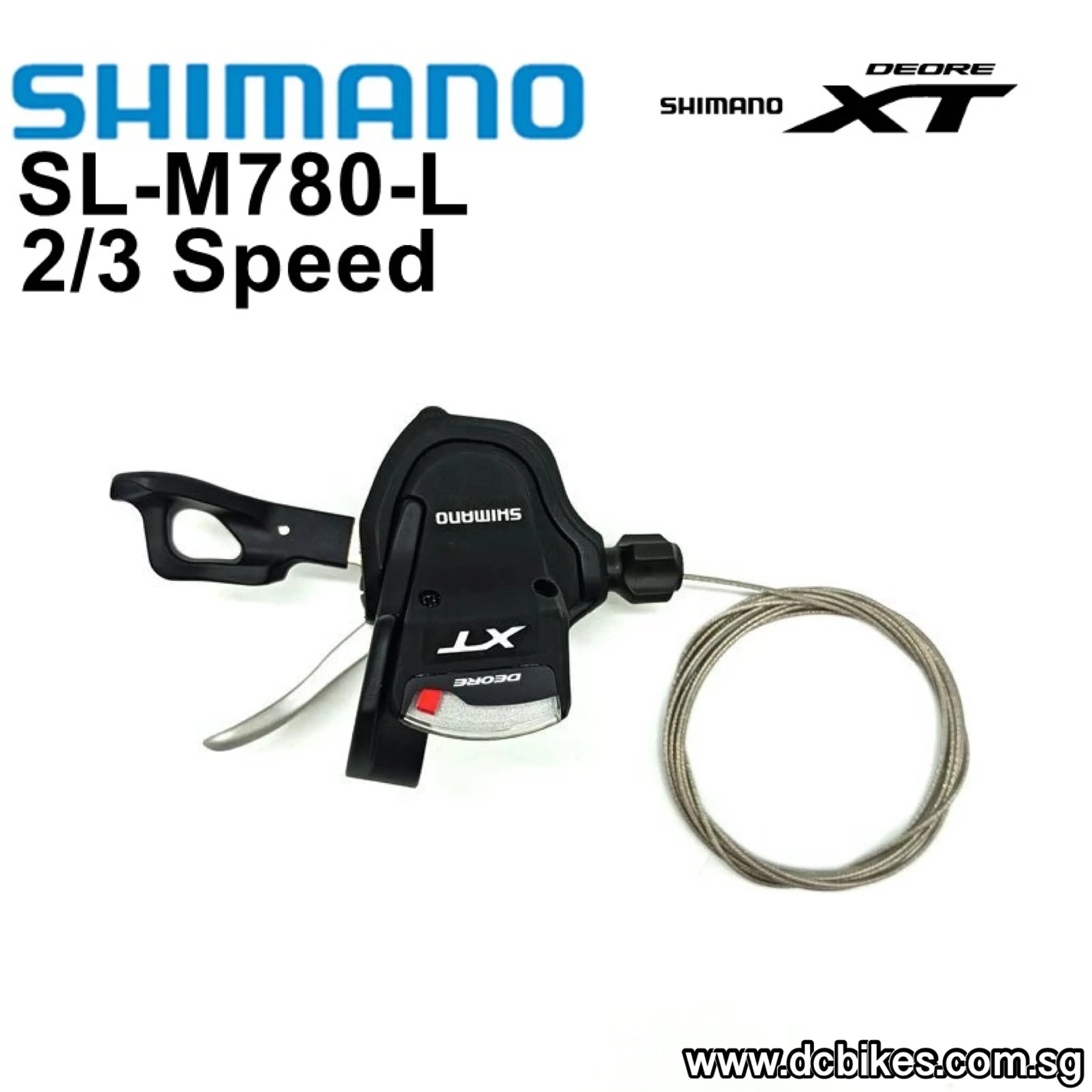 Shimano XT 2/3/10 Speed M780 MTB Right Trigger Shifter