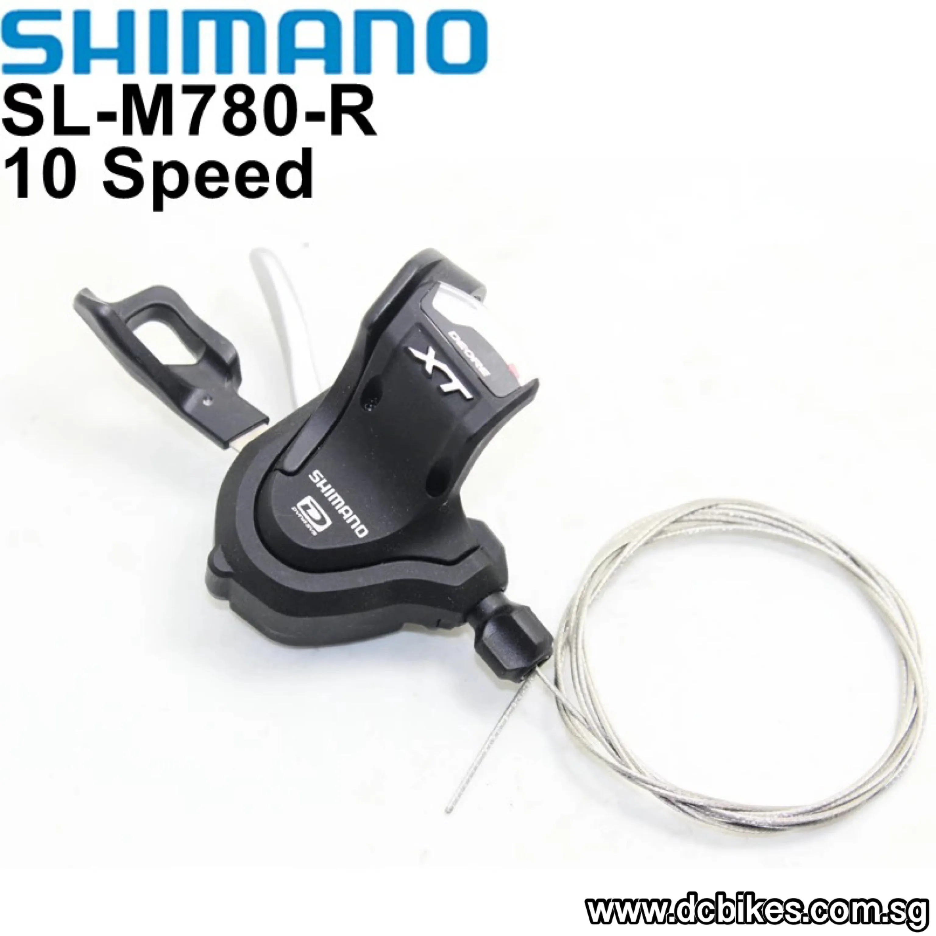 Shimano XT 2/3/10 Speed M780 MTB Right Trigger Shifter