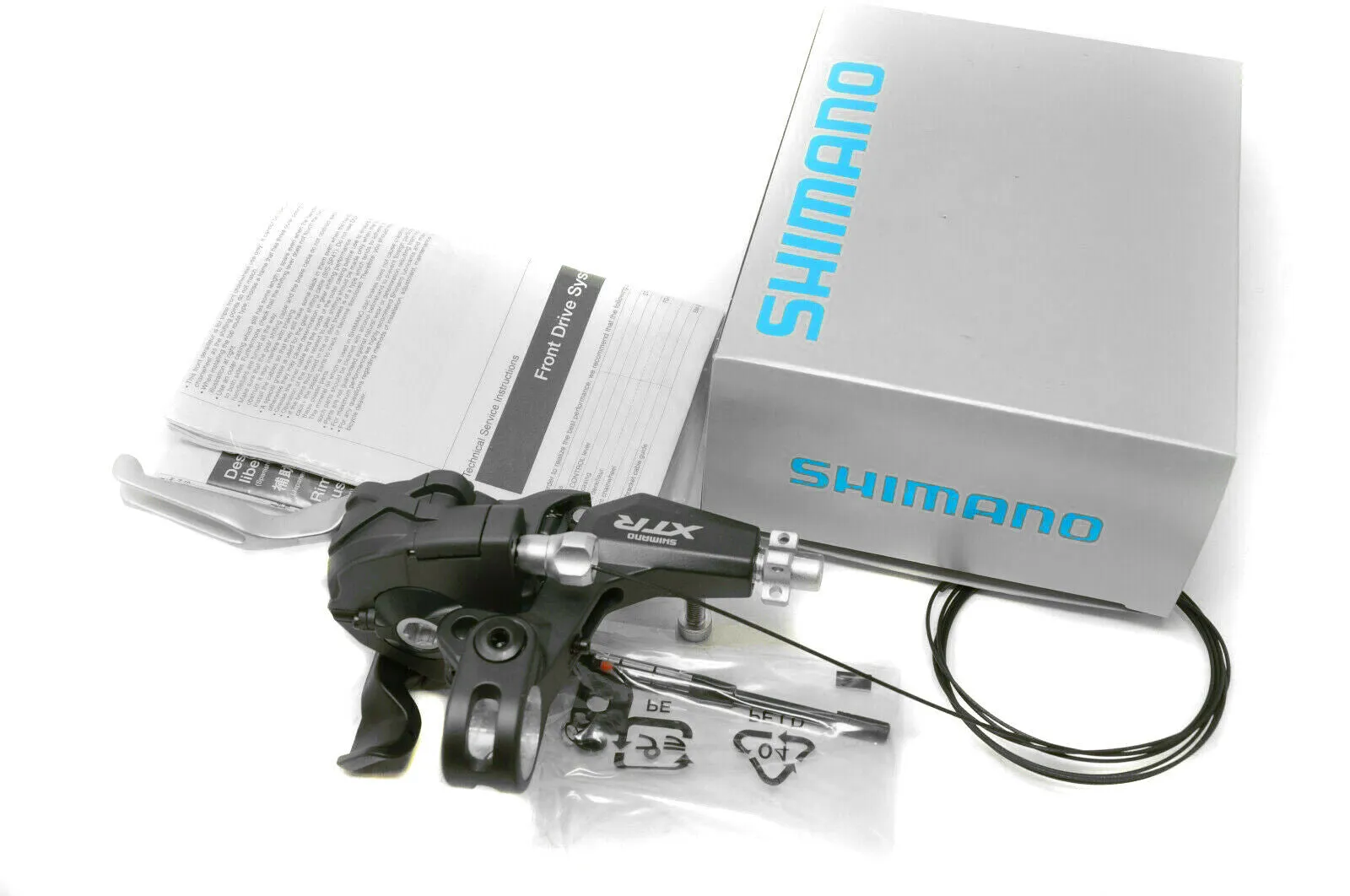Shimano XTR ST-M970 Dual Control Left Hand Shift - 3 Speed