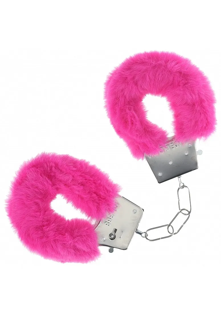 Shots Classic Fluffy Handcuffs in Pink