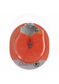 Shots Heavy Duty Fluffy Handcuffs in Orange