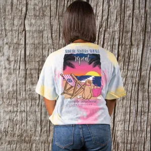 Simply Southern Sunrise, Sunburn, Sunset Tee