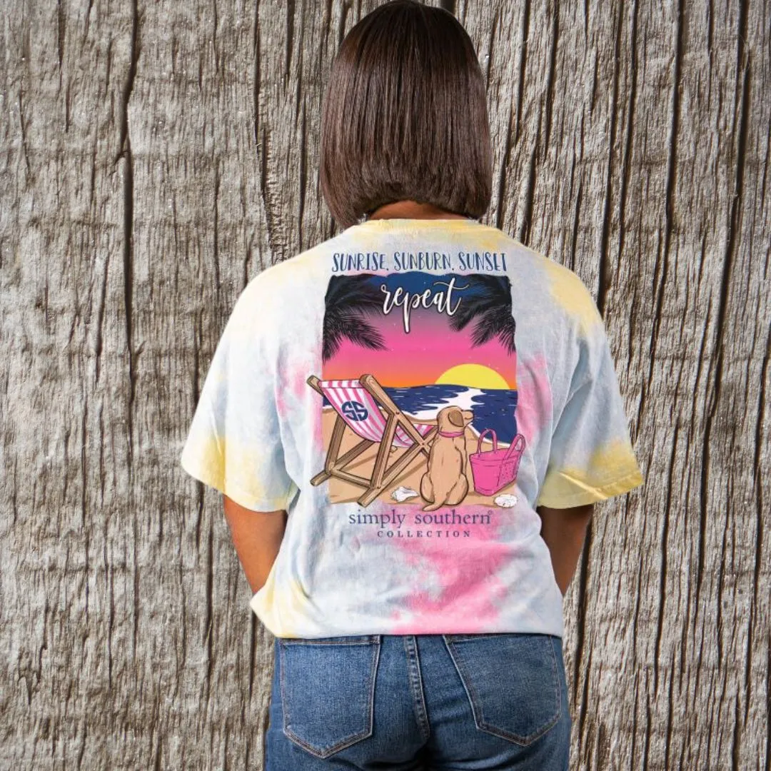 Simply Southern Sunrise, Sunburn, Sunset Tee