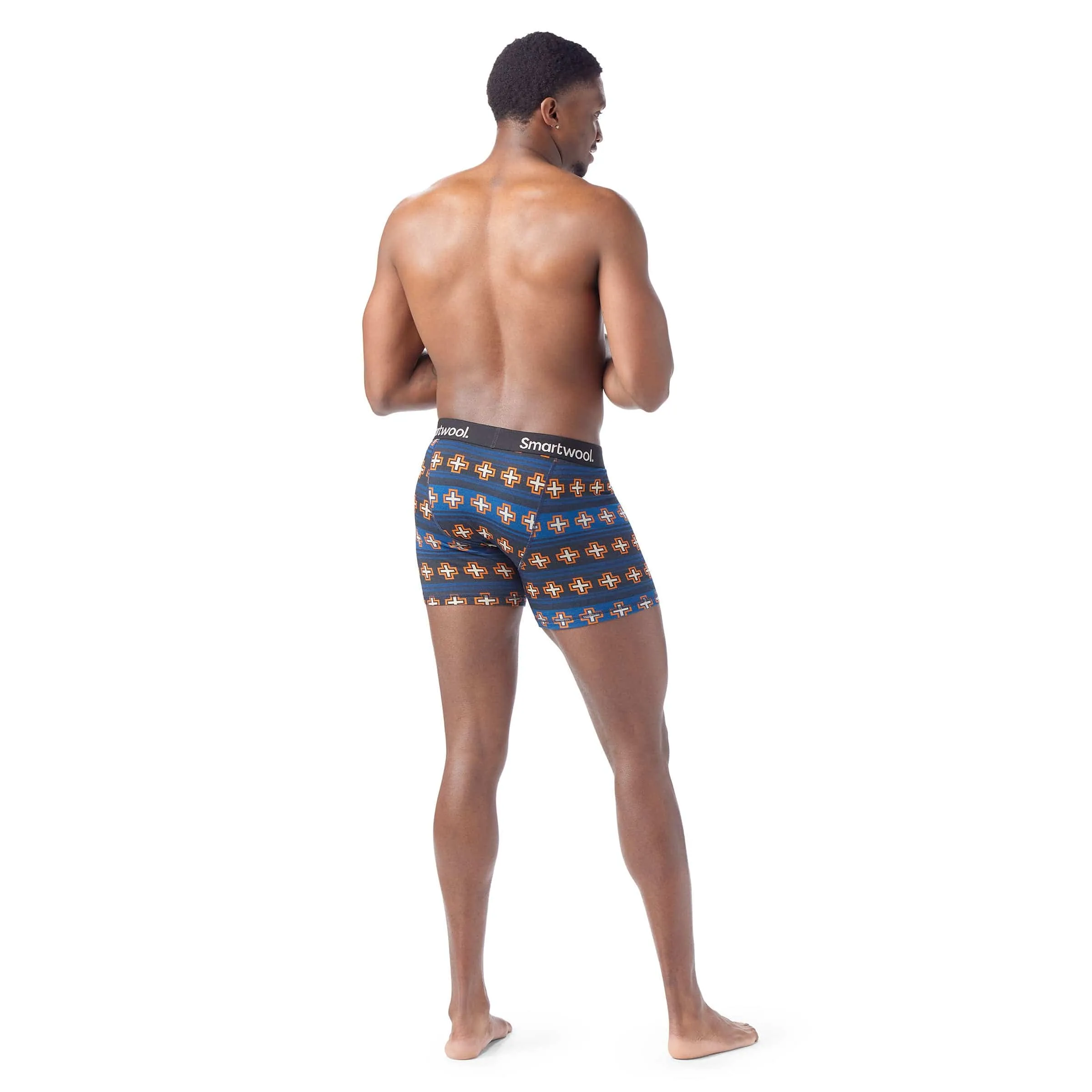 Smartwool Mens Merino Print Boxer Brief