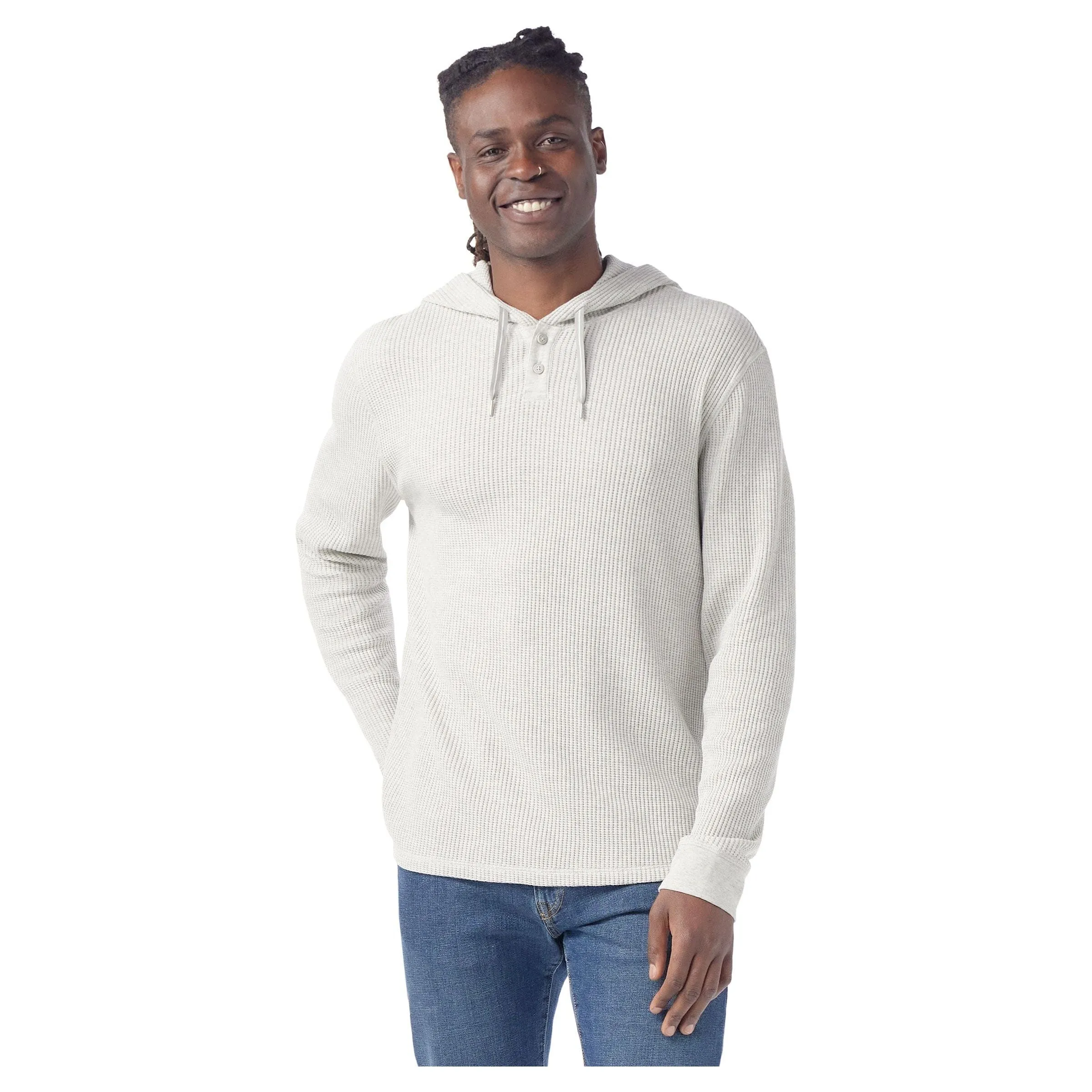 Smartwool Mens Waffle Henley Hoodie