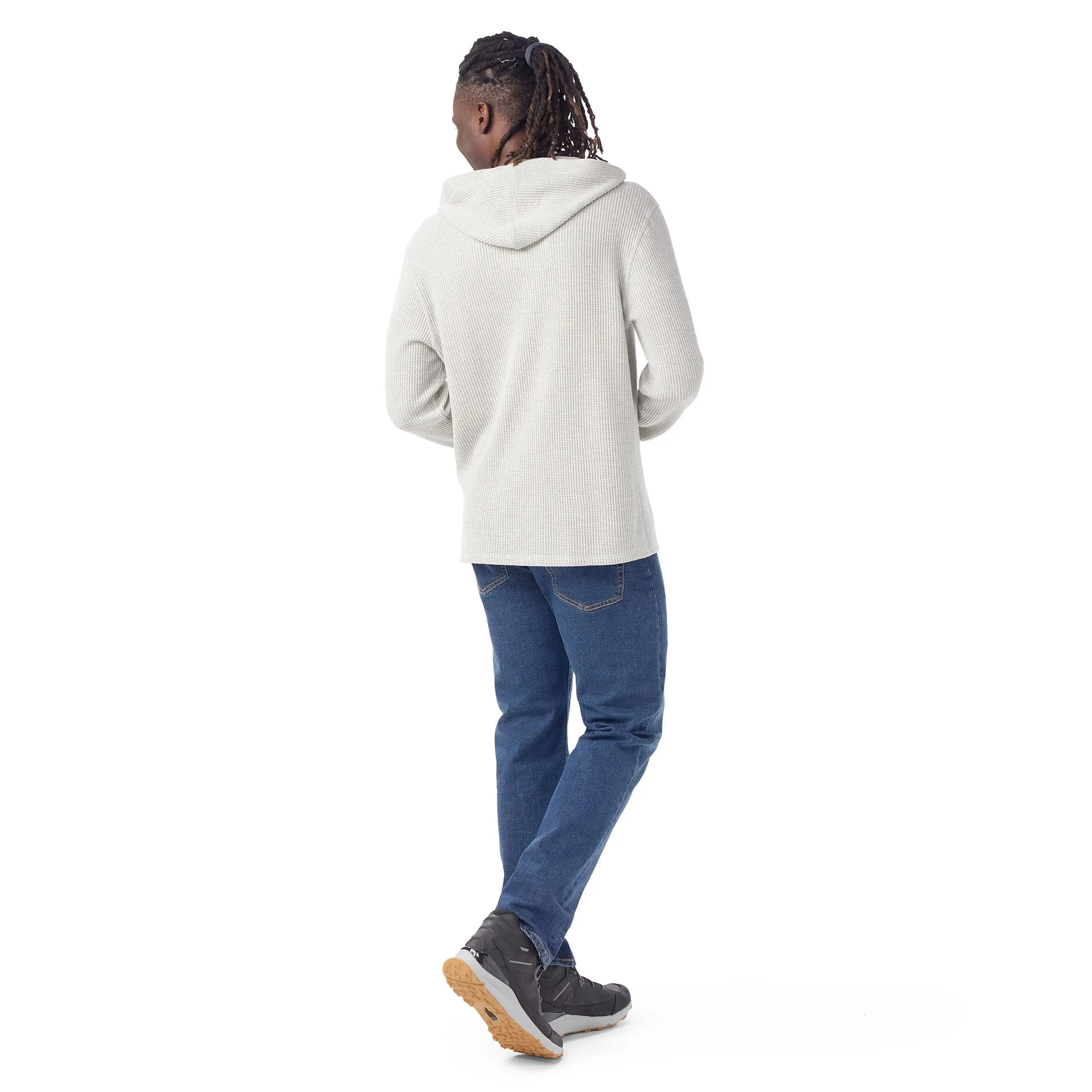 Smartwool Mens Waffle Henley Hoodie