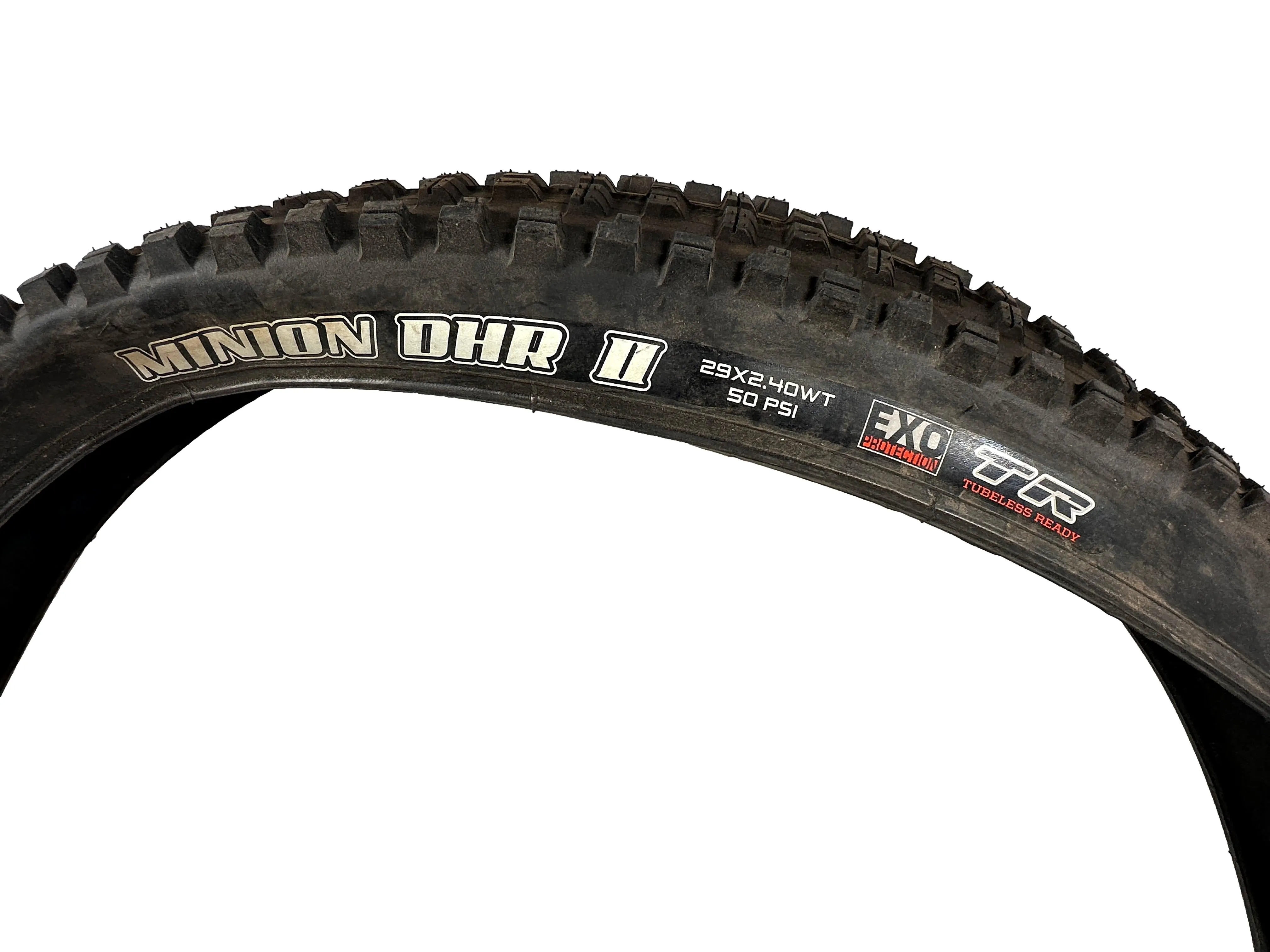 Soiled: Maxxis Minion DHR II Exo TR 29" Folding Tyre - 29 X 2.4 WT - Tubeless Ready