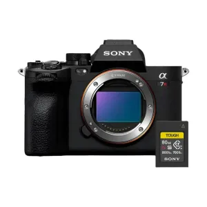 Sony Alpha A7R V Mirrorless Camera Body with FREE Sony 80GB CFexpress Type A TOUGH Memory Card (Valued at R 6 180.00)