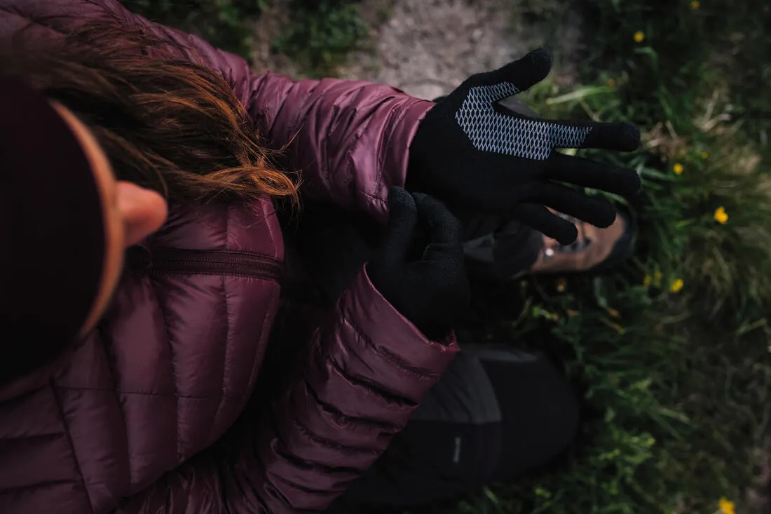 Sous-gants sans couture de trekking montagne  - MT500 - adulte