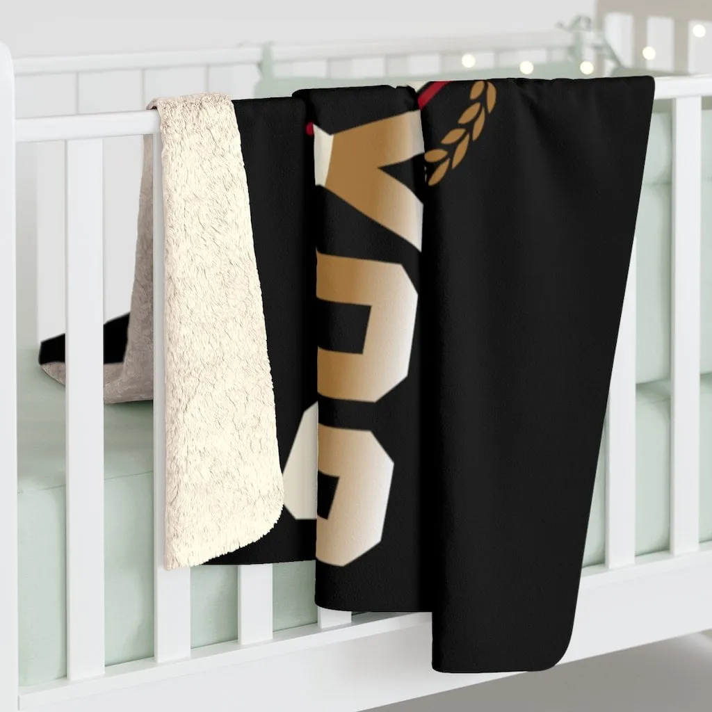 Soxtobah Baseball Sherpa Fleece Blanket