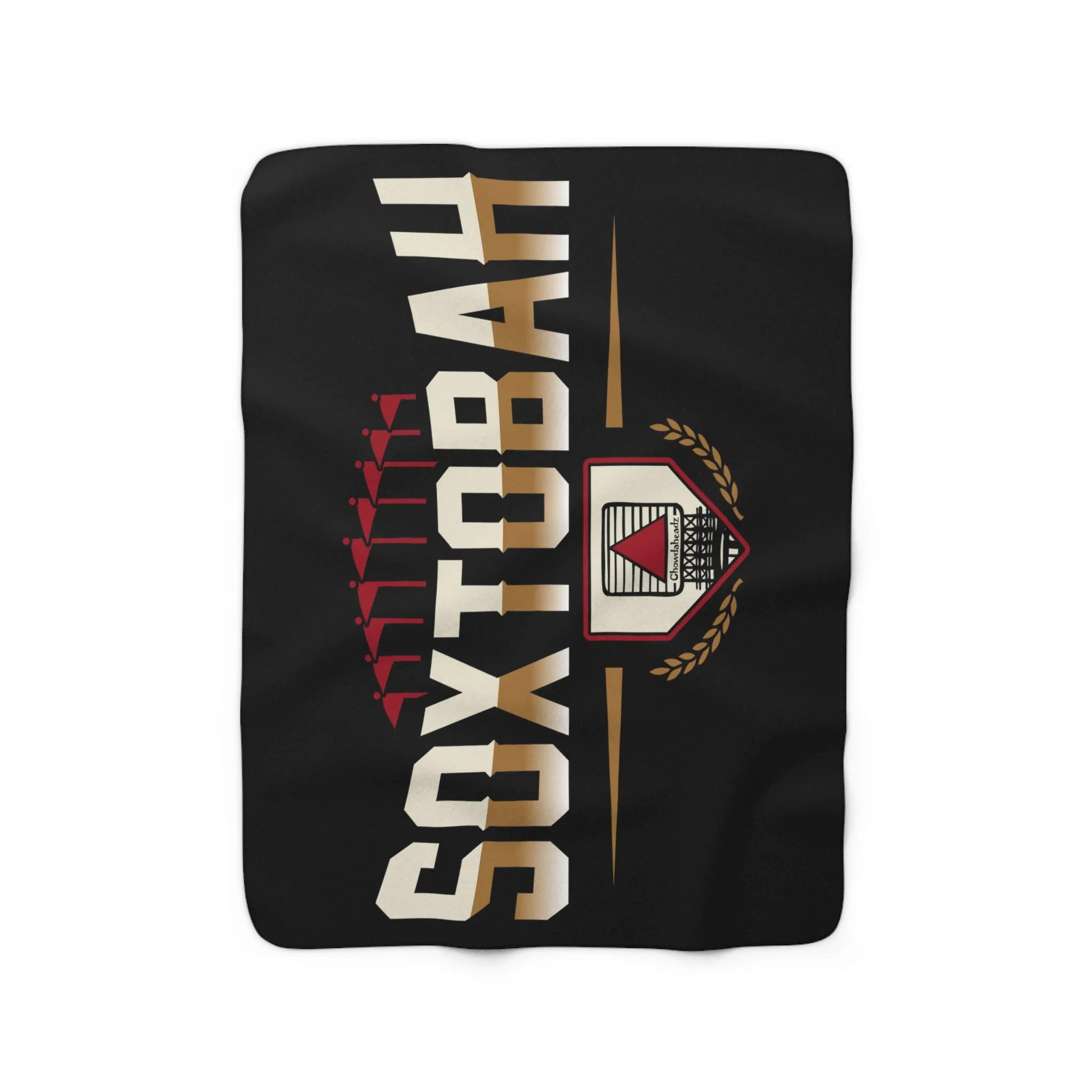 Soxtobah Baseball Sherpa Fleece Blanket